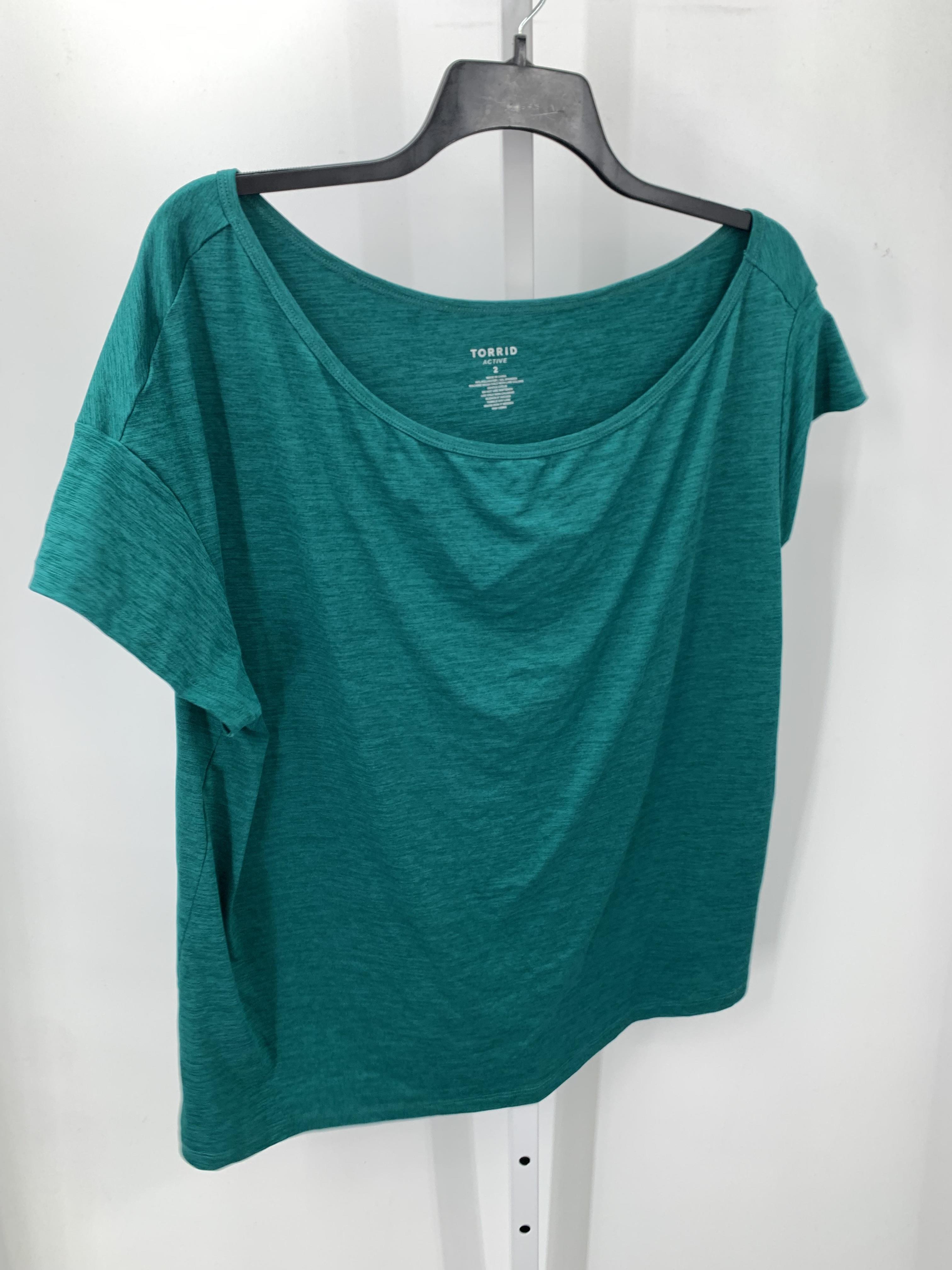 Torrid Size 2X Womens Short Sleeve Shirt