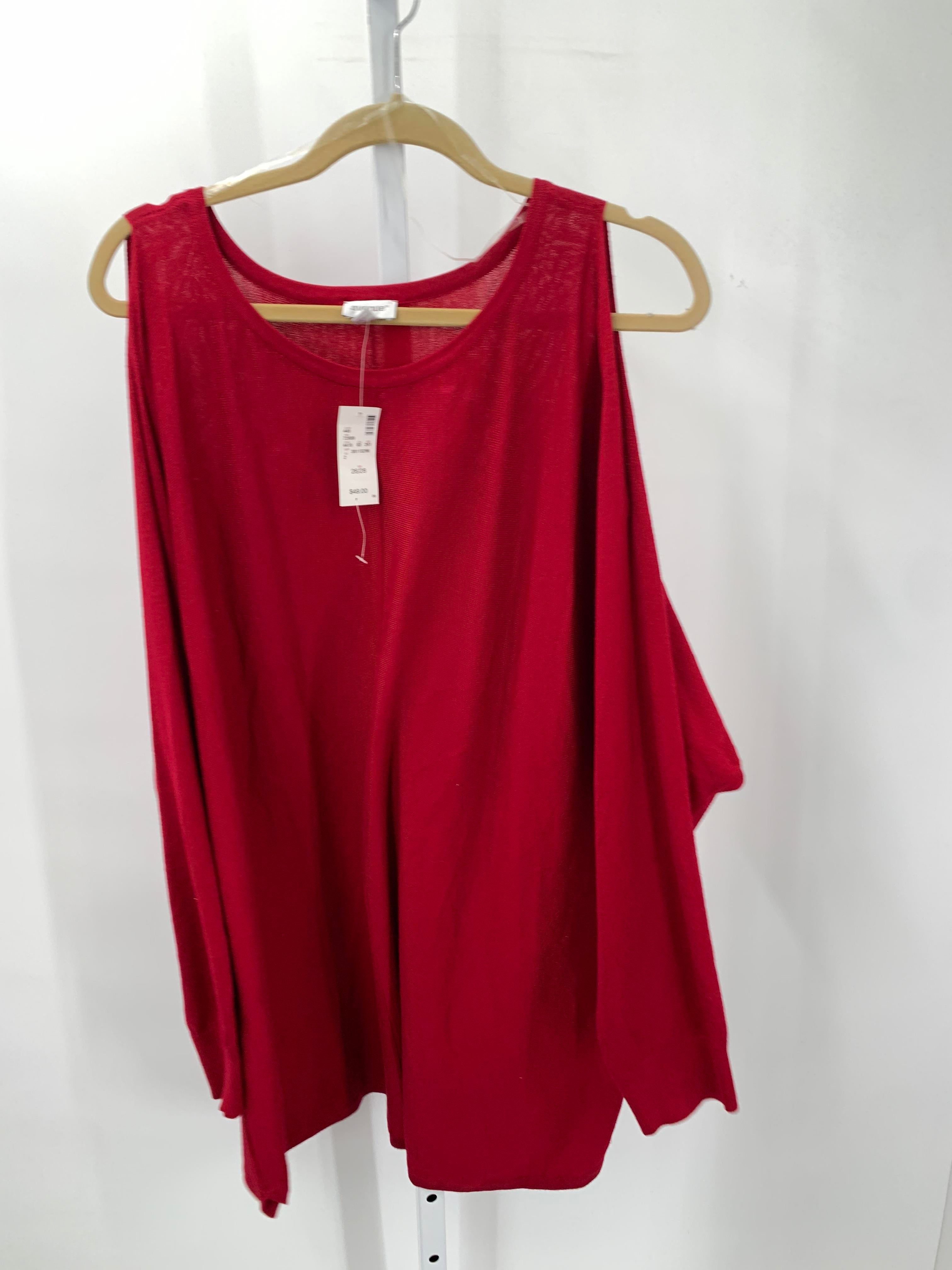 Avenue Size 26/28 W Womens Long Slv Sweater