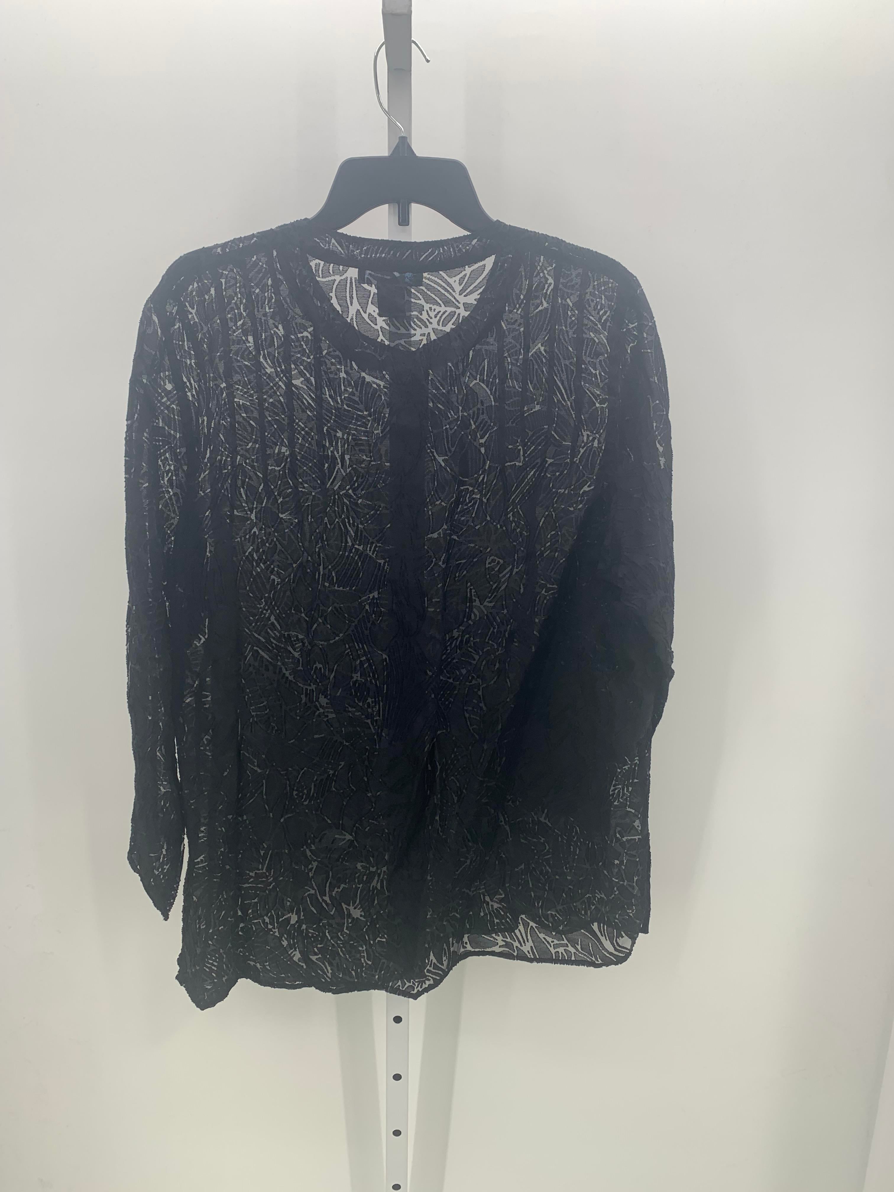 Saint Toppez West Size 1X Womens Long Sleeve Shirt