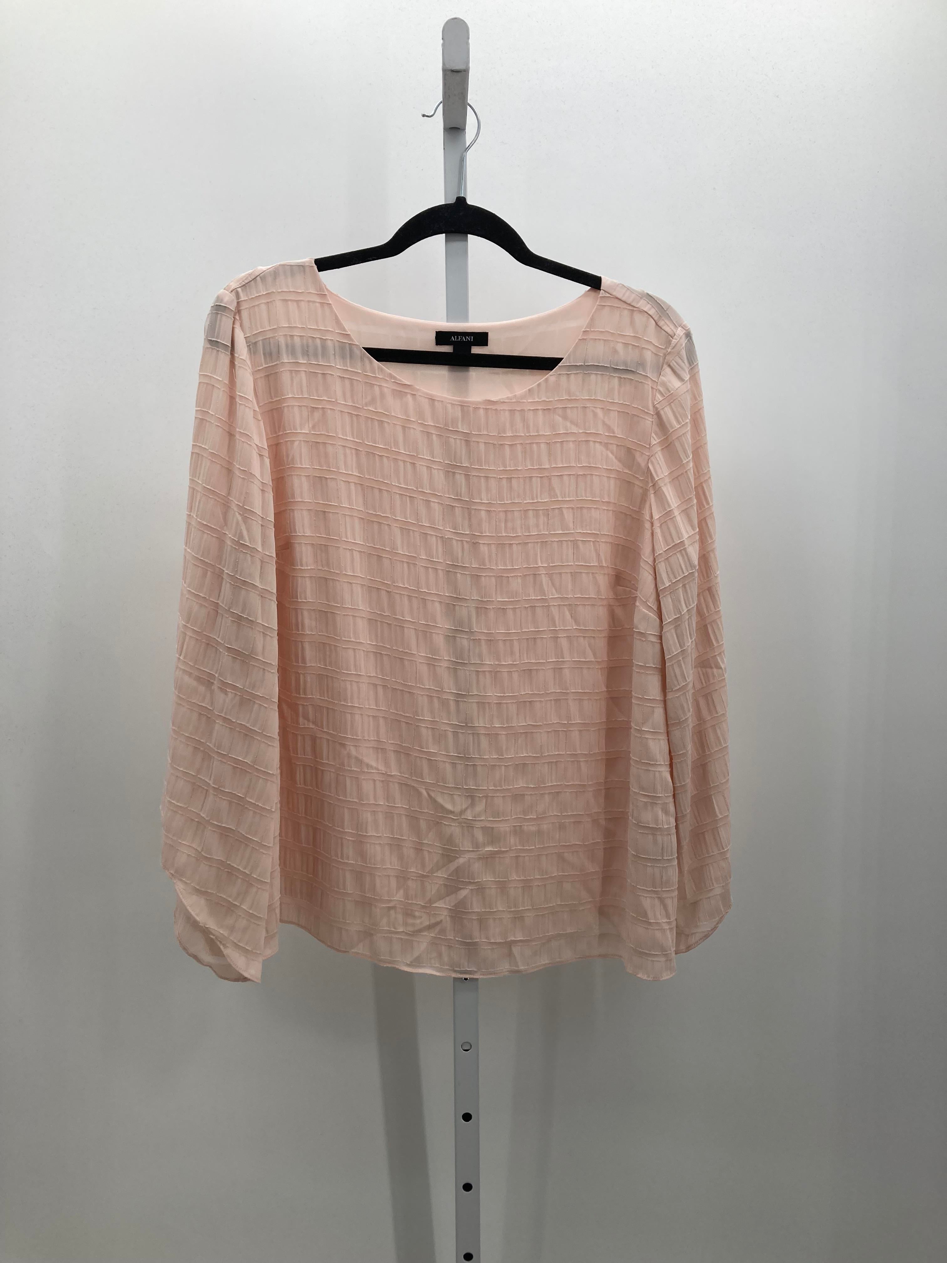 Alfani Size Large Misses Long Sleeve Shirt