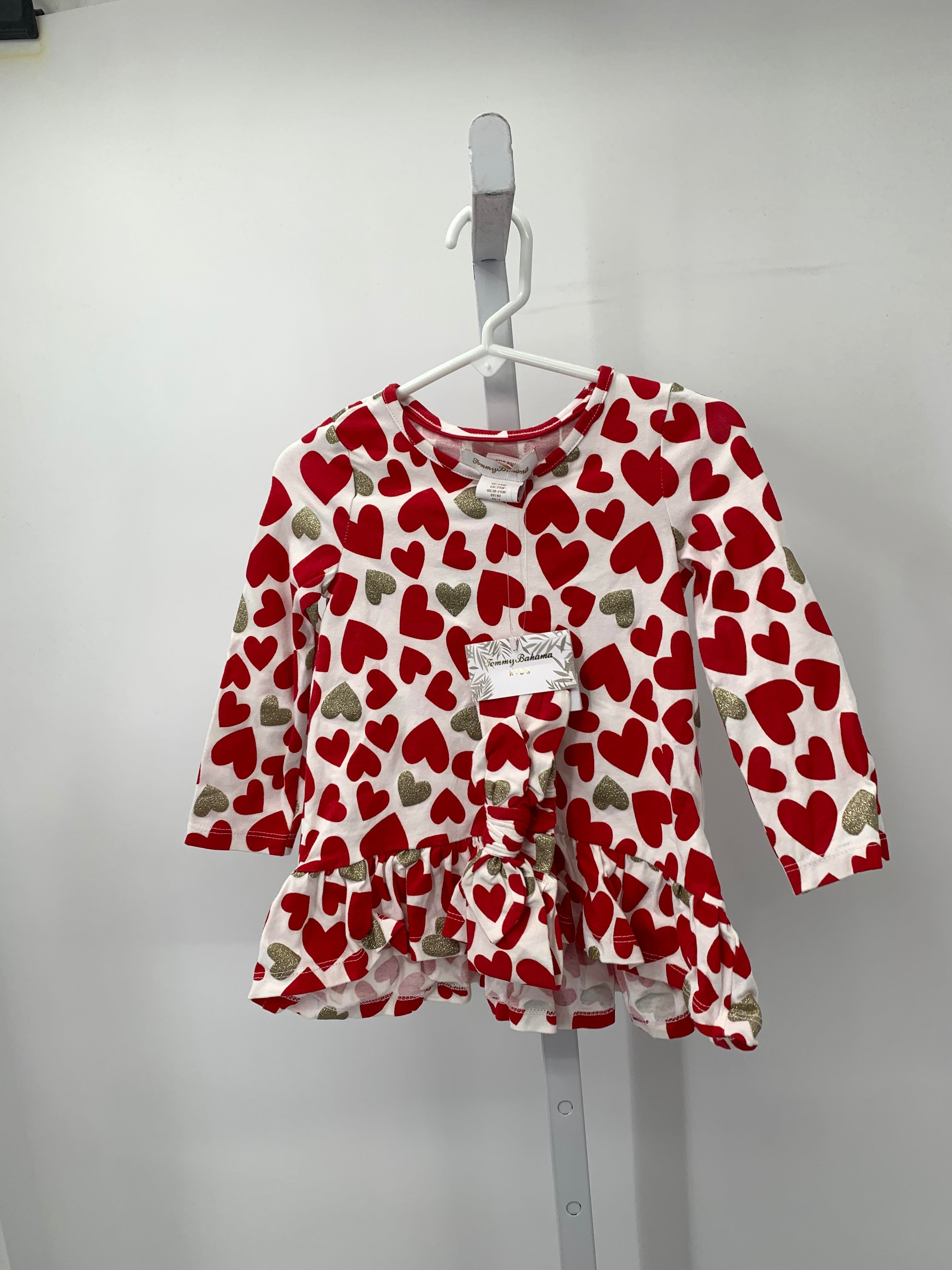 Tommy Bahama Size 24 Months Girls Long Sleeve Shirt