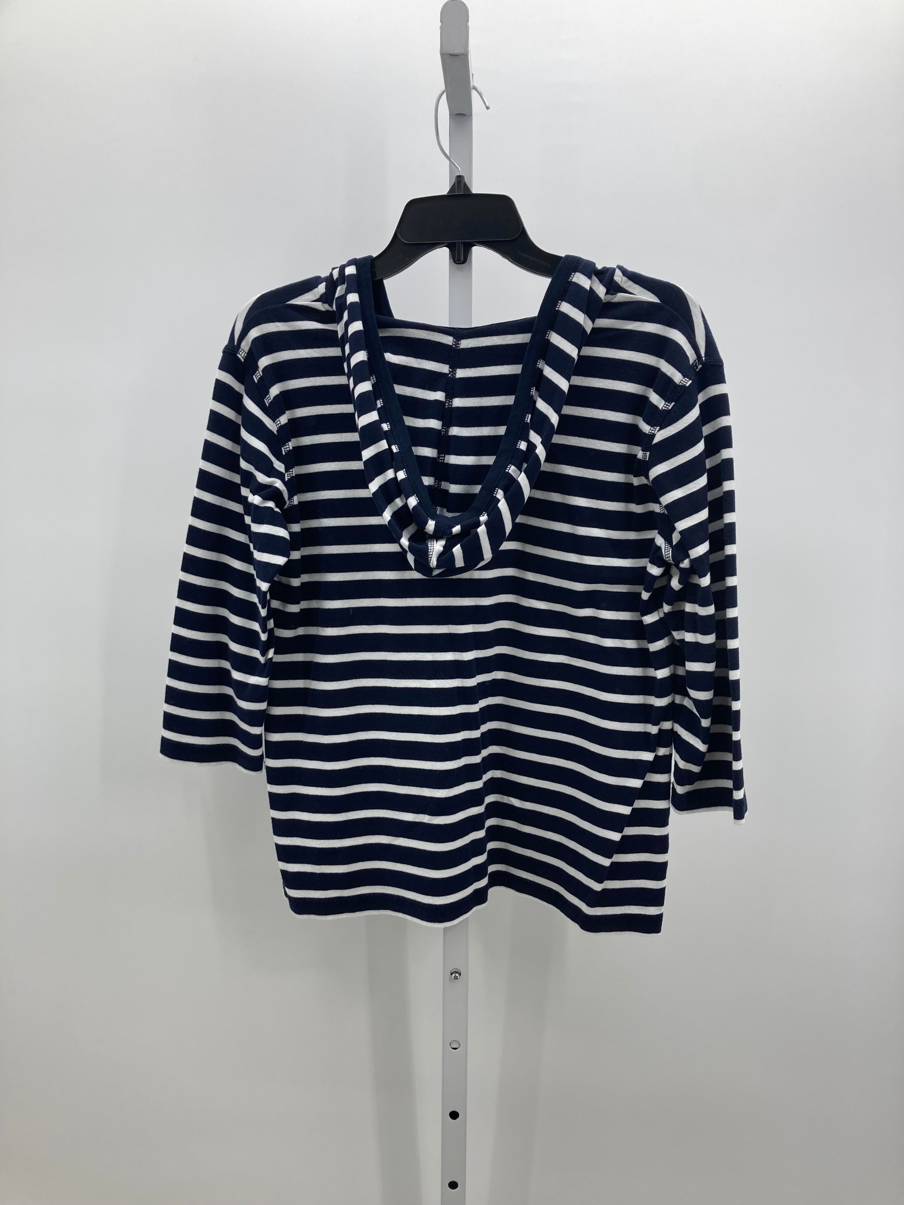 Karen Scott Size Small Misses 3/4 Sleeve Shirt
