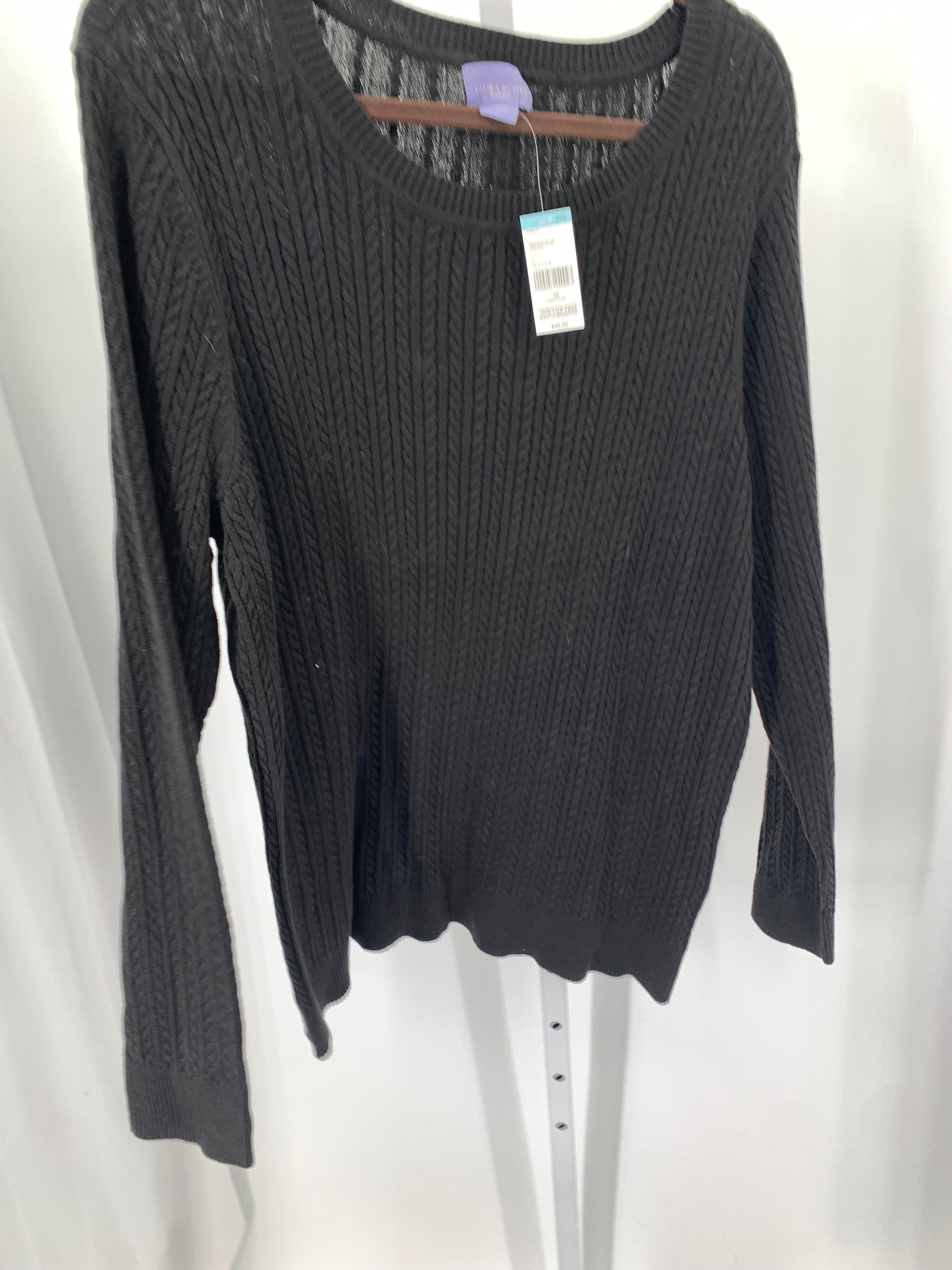Laura Scott Size 3X Womens Long Slv Sweater