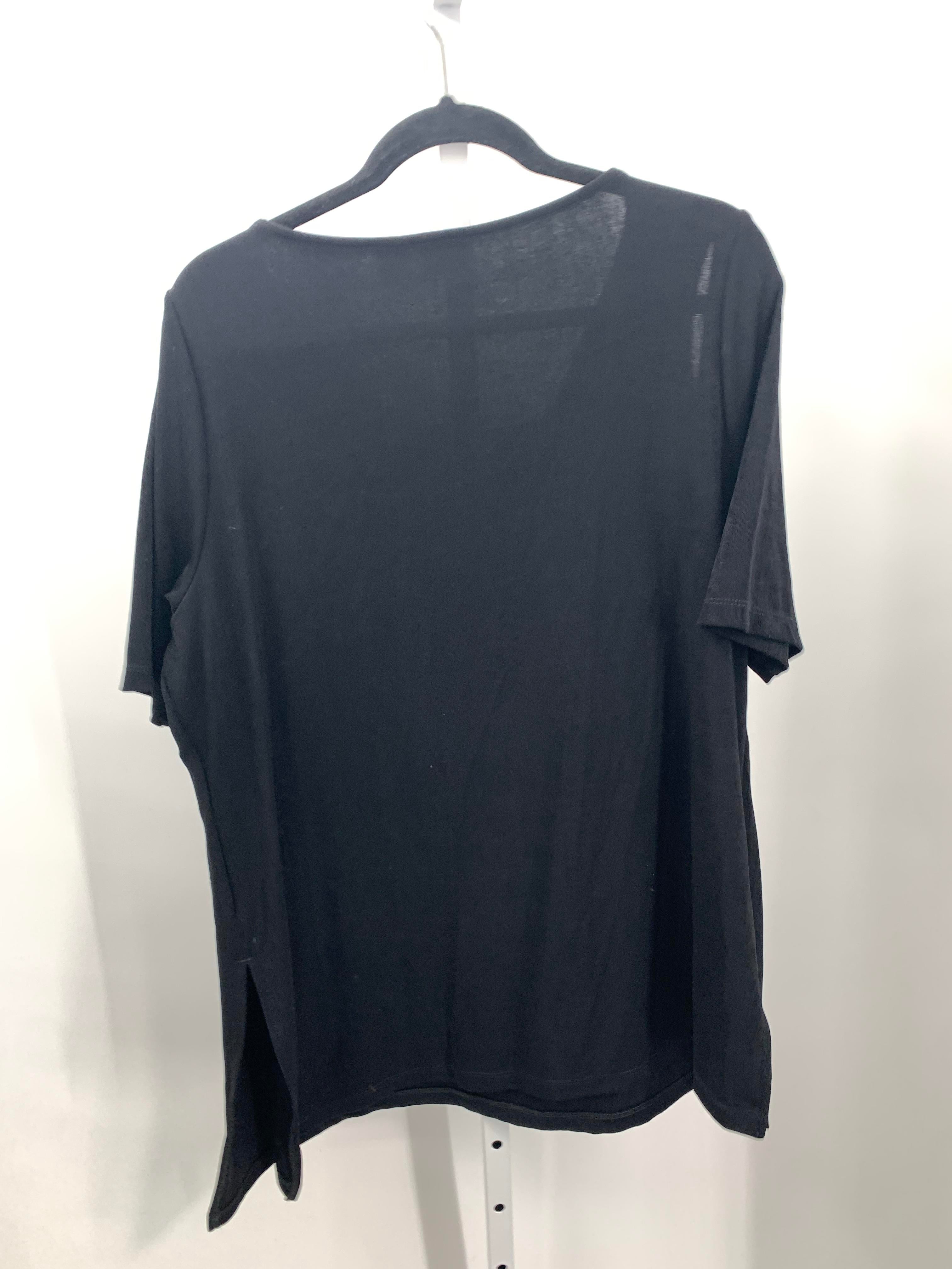 Chico's Size 16 Misses Short Sleeve Shirt