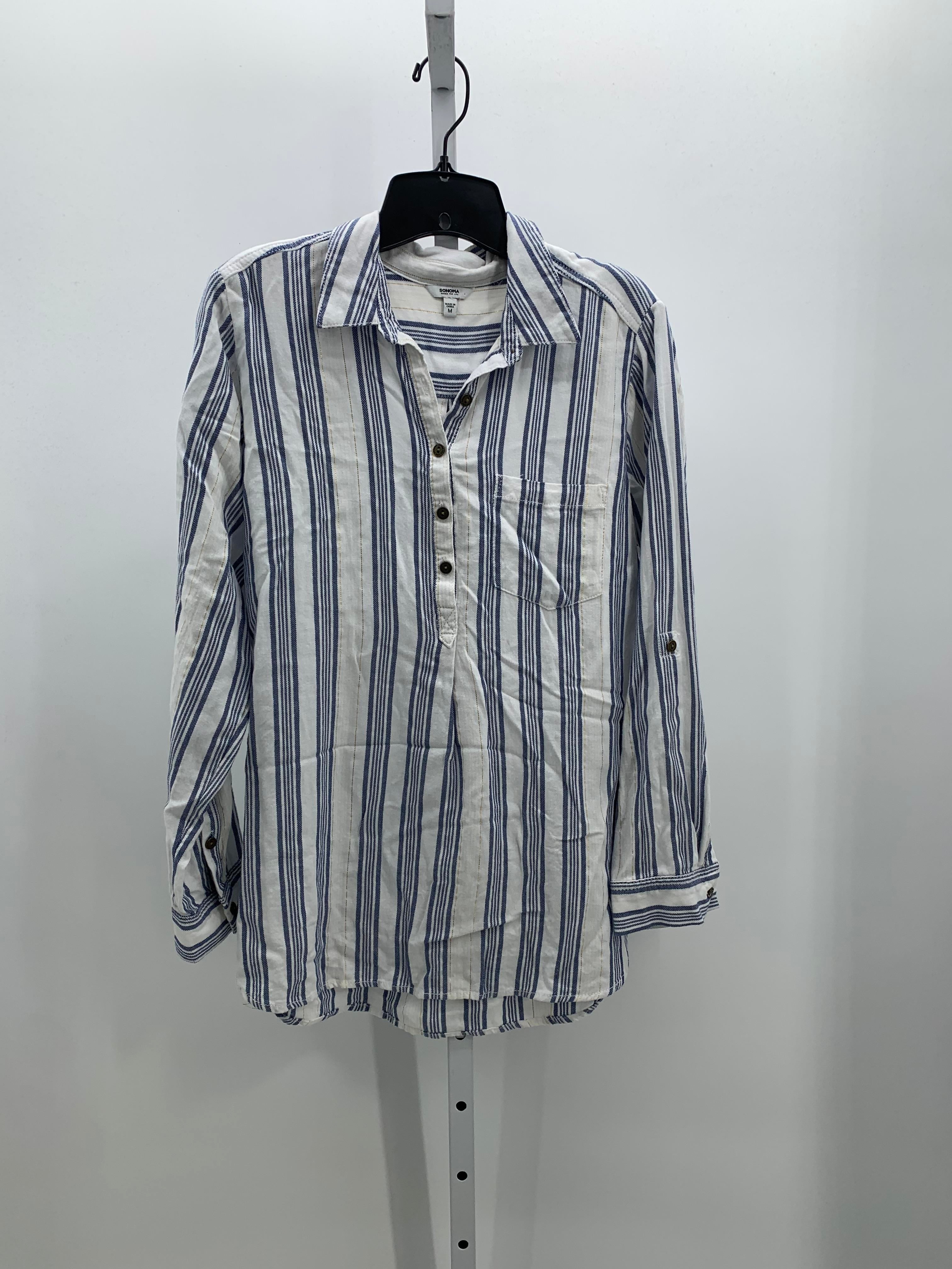 Sonoma Size Medium Misses Long Sleeve Shirt