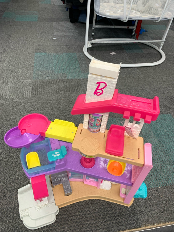 Fisher-Price Little People Barbie Little Dreamhouse Interactive Playset