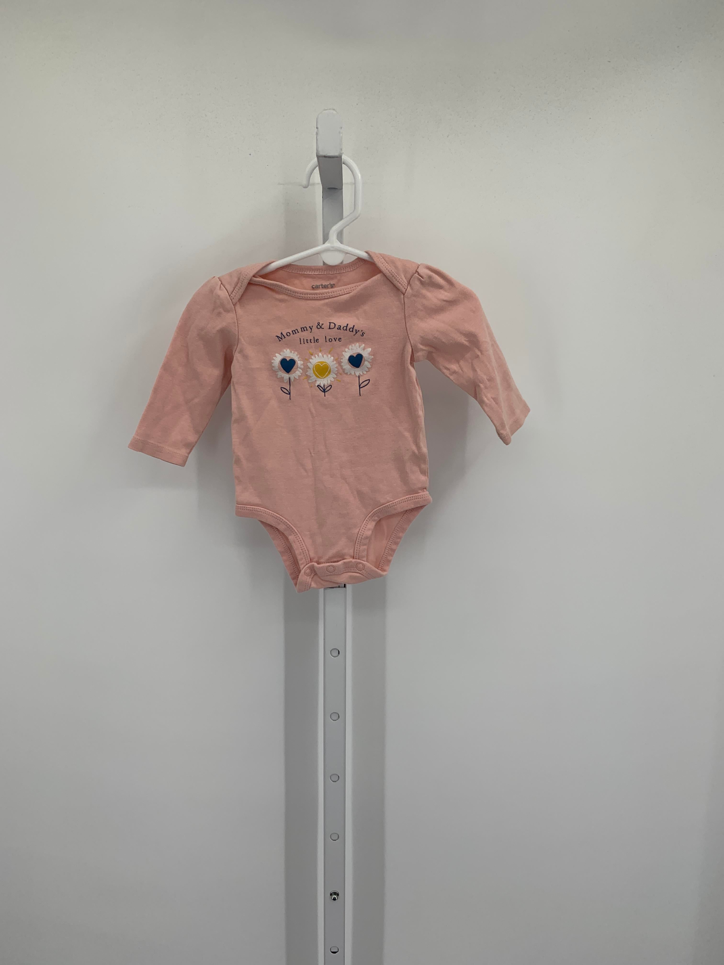 Carters Size 6 Months Girls Long Sleeve Shirt