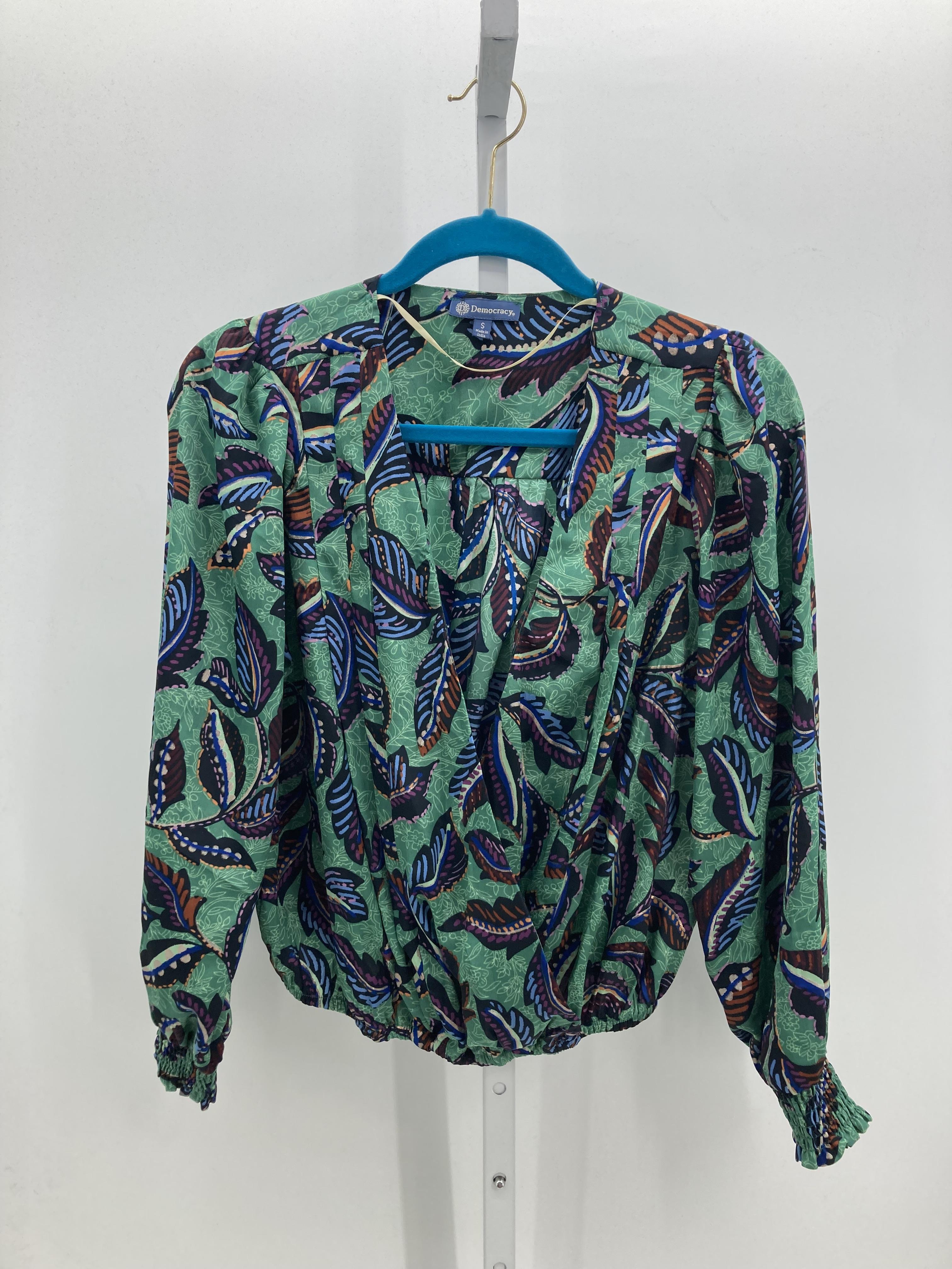 Democracy Size Small Misses Long Sleeve Shirt