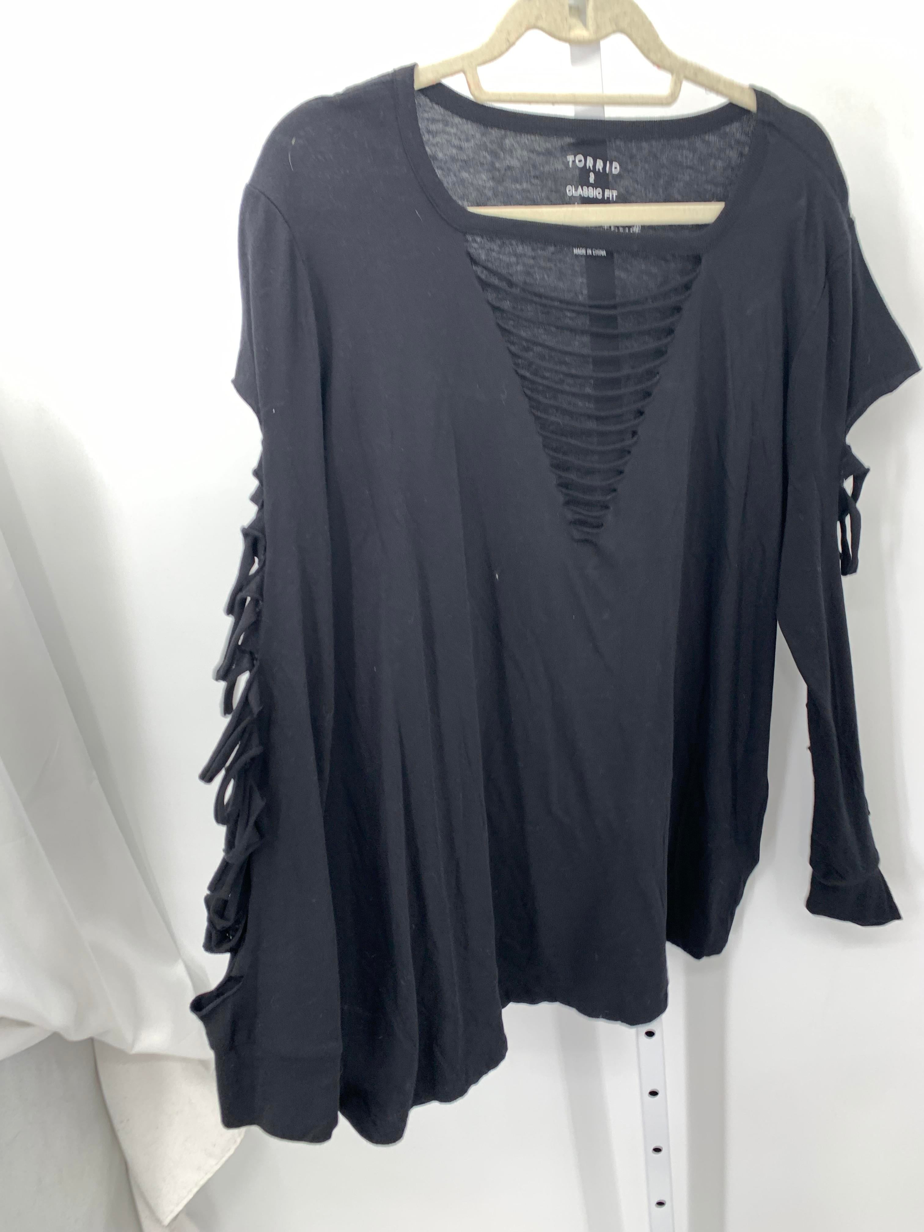Torrid Size 2X Womens Long Sleeve Shirt