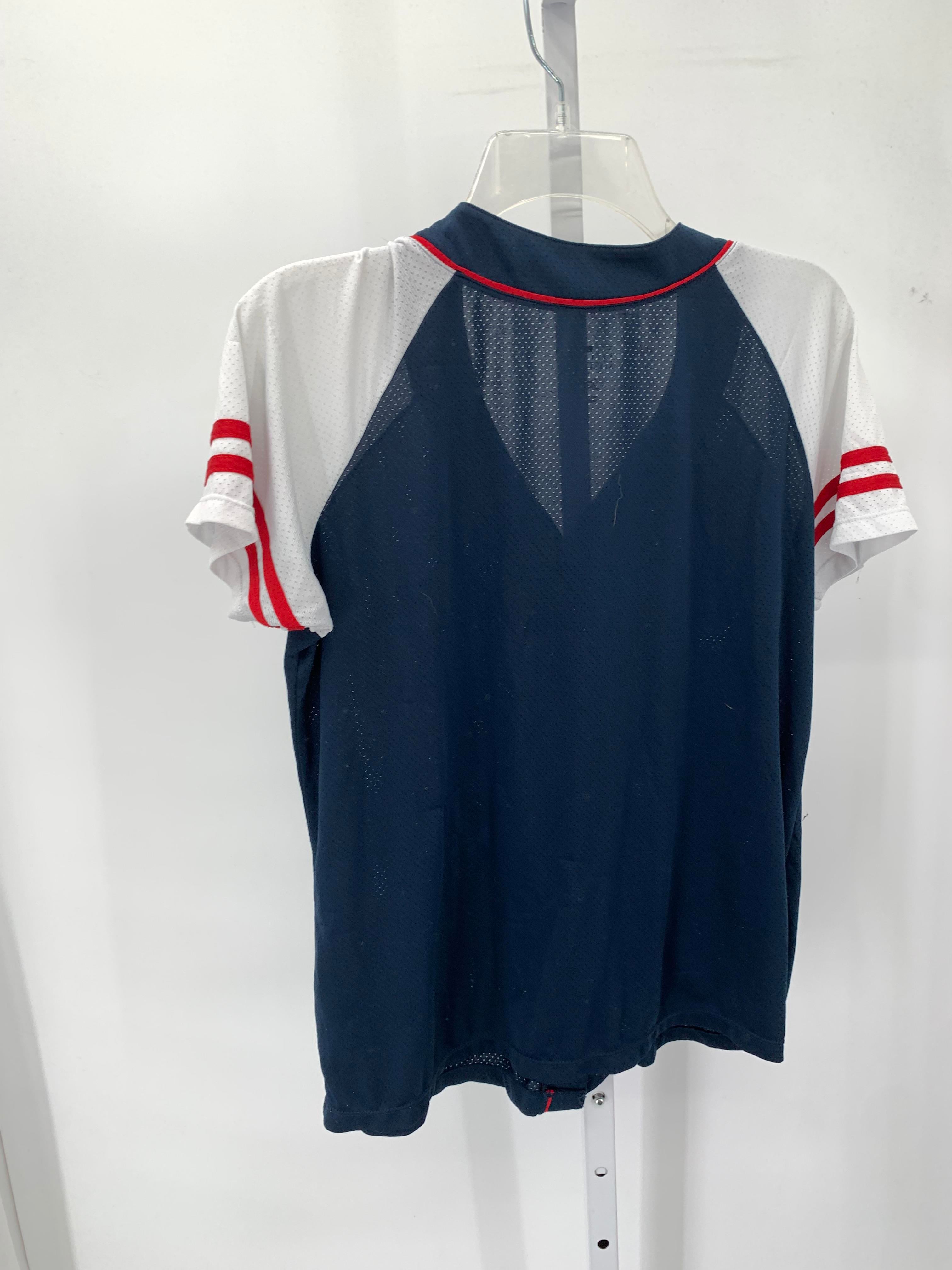 Genuine Merchandise Size Large Misses Short Sleeve Shirt