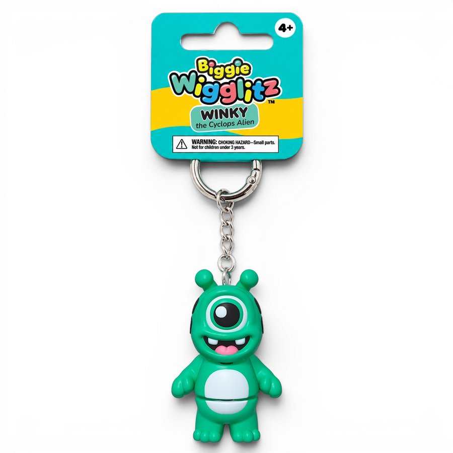 New Biggie Wigglitz Keychain