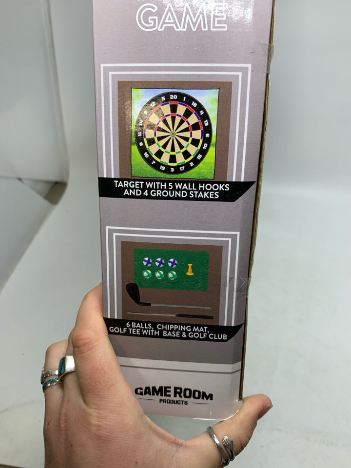 NIB GOLD CHIPPING GAME.