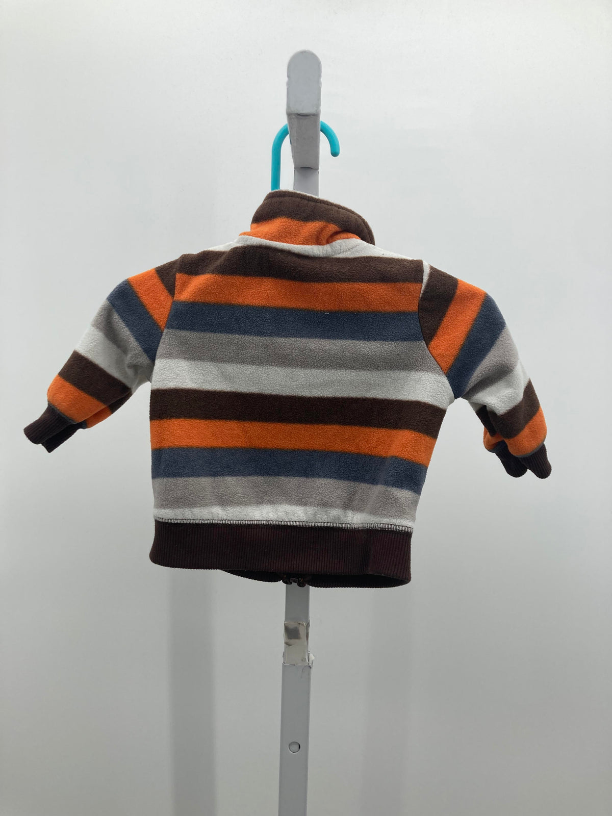 STRIPES MONKEY ZIP UP