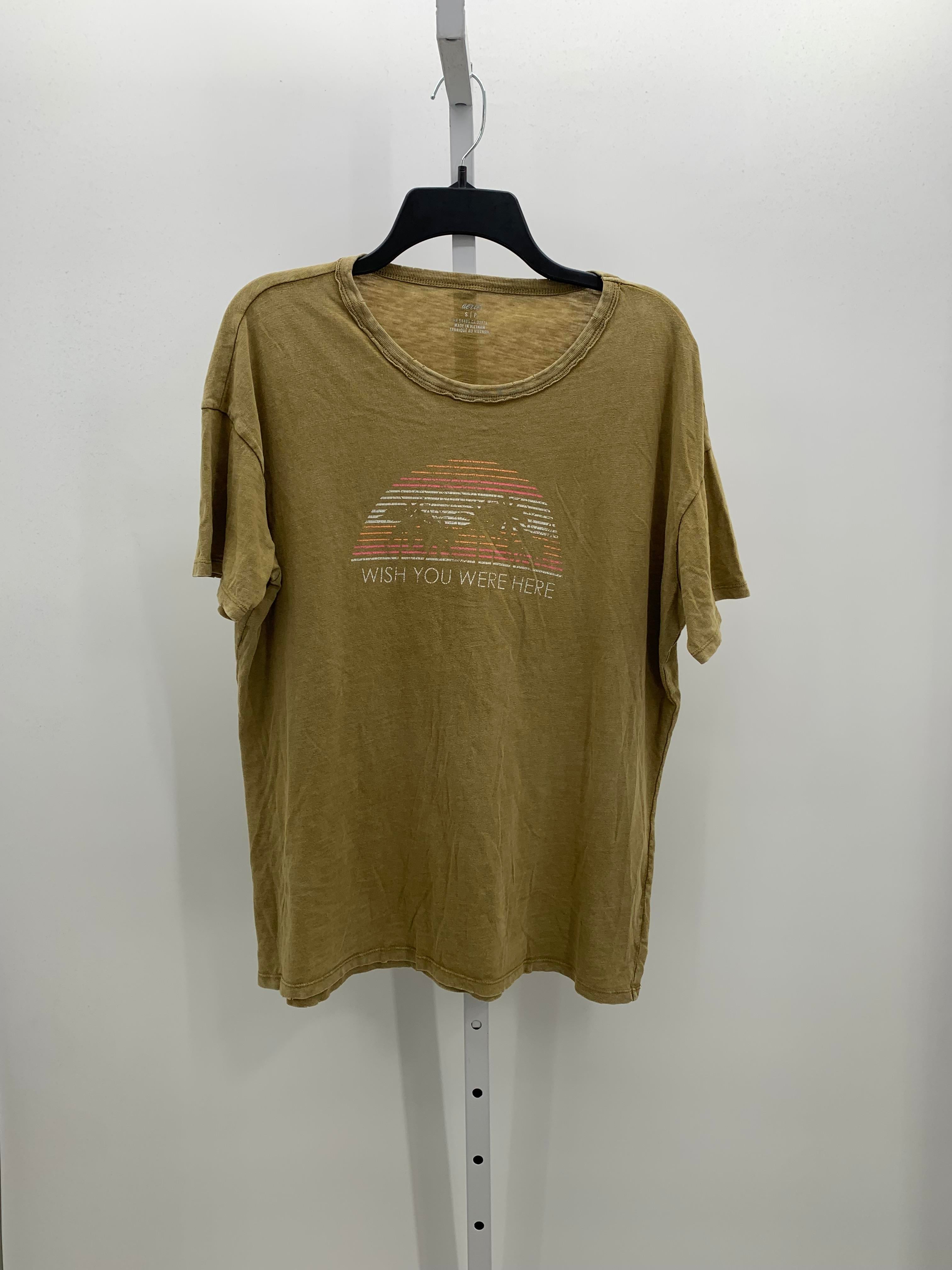 Aerie Size Small Juniors Short Sleeve Shirt