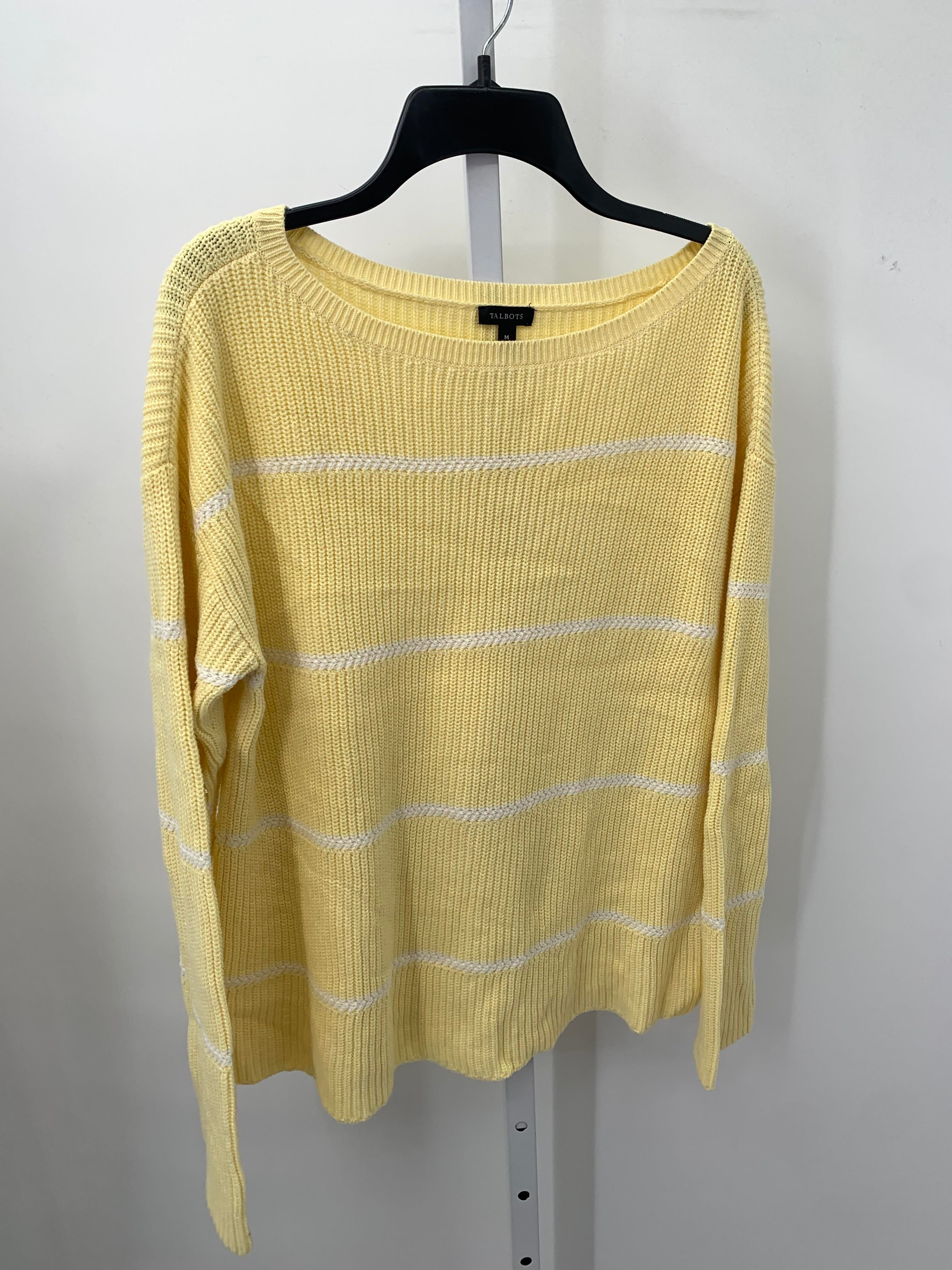 Talbots Size Medium Misses Long Slv Sweater