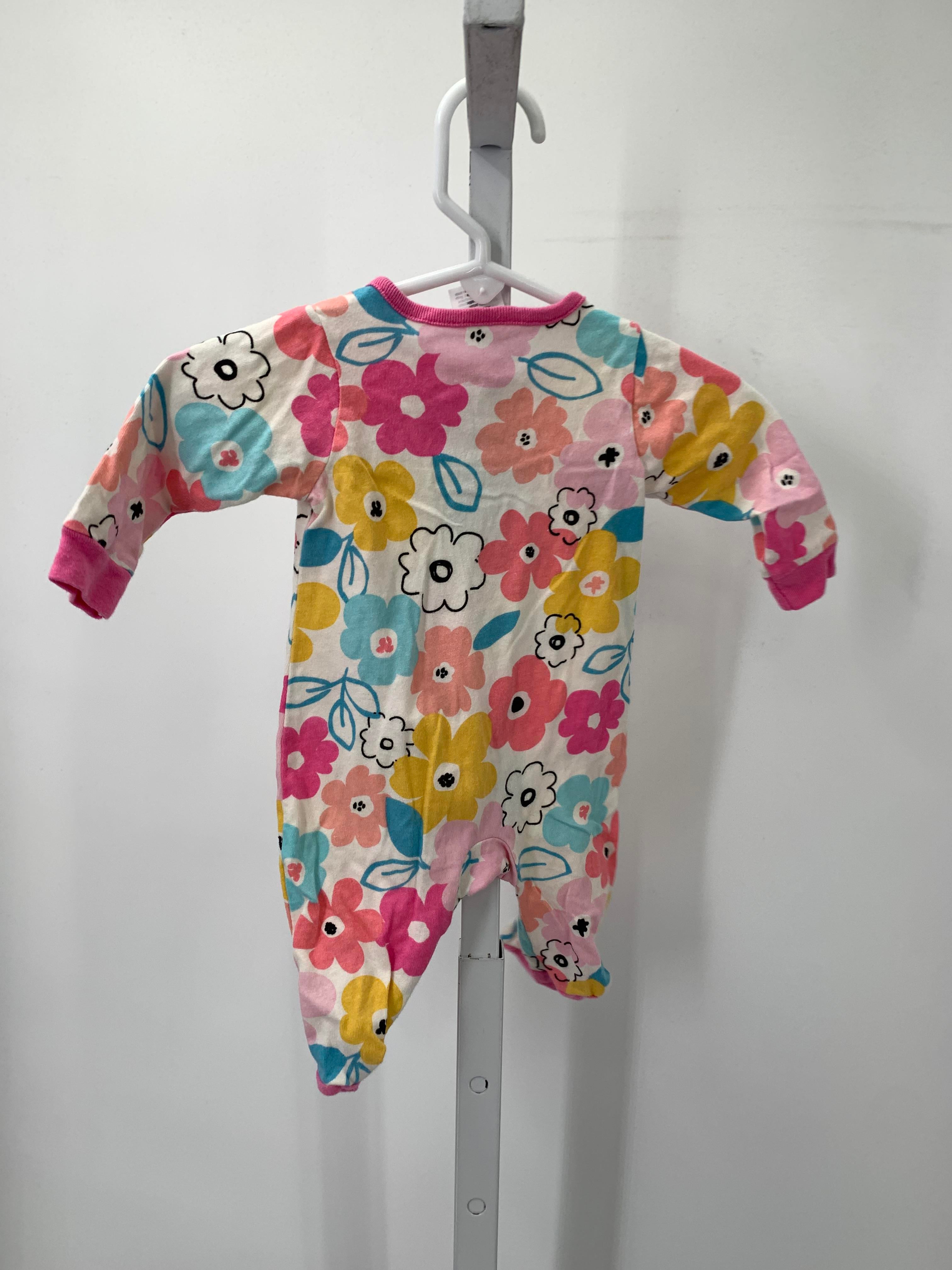 Gerber Size Newborn Girls Long Slv. Romper