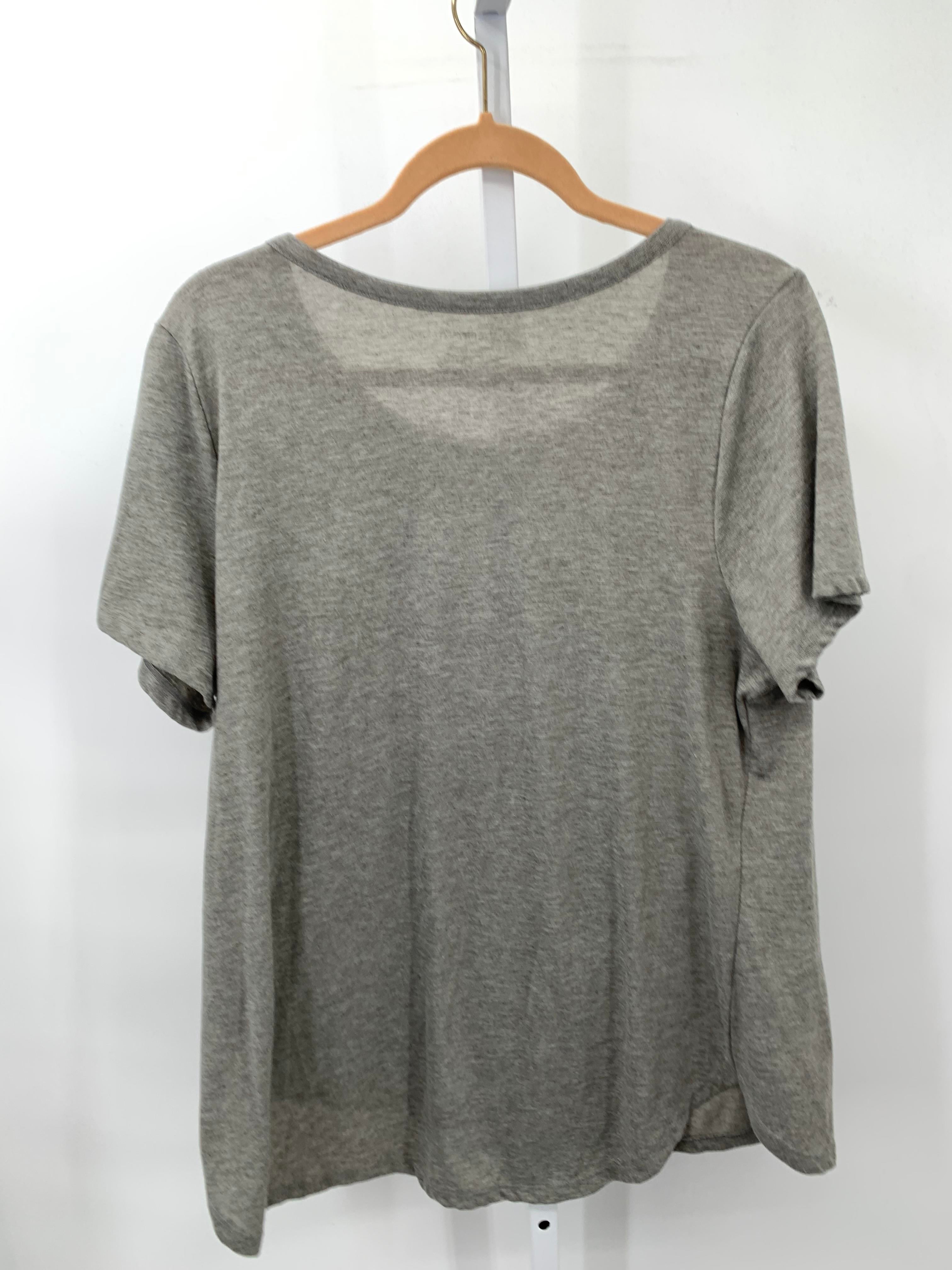 Lane Bryant Size 14/16 W Womens Short Sleeve Shirt