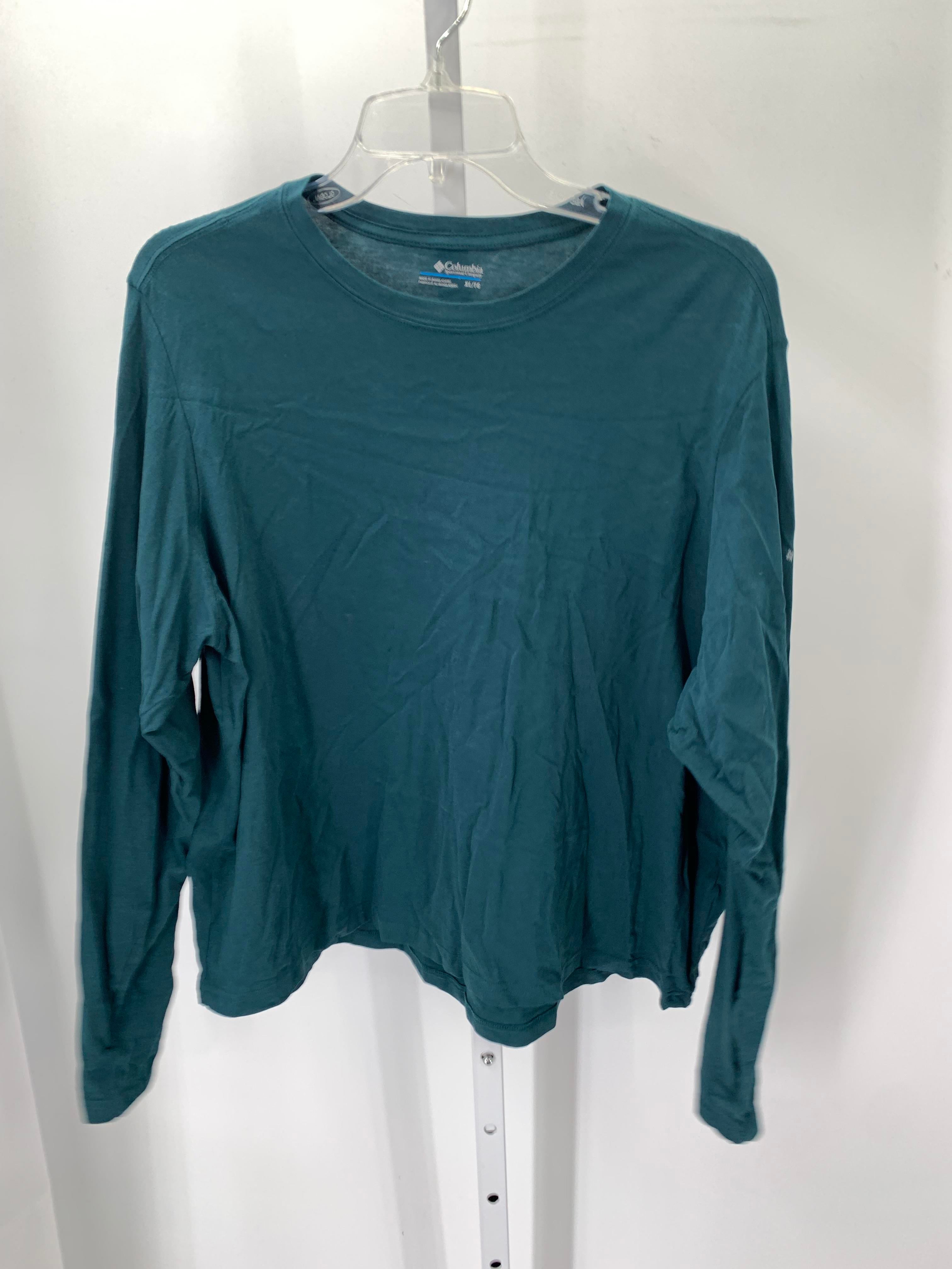 Columbia Size Extra Large Misses Long Sleeve Shirt