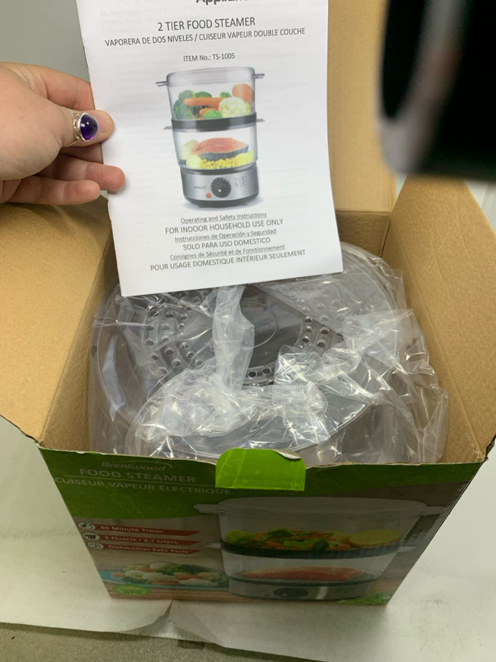 NIB BRENTWOOD FOOD STEAMER.