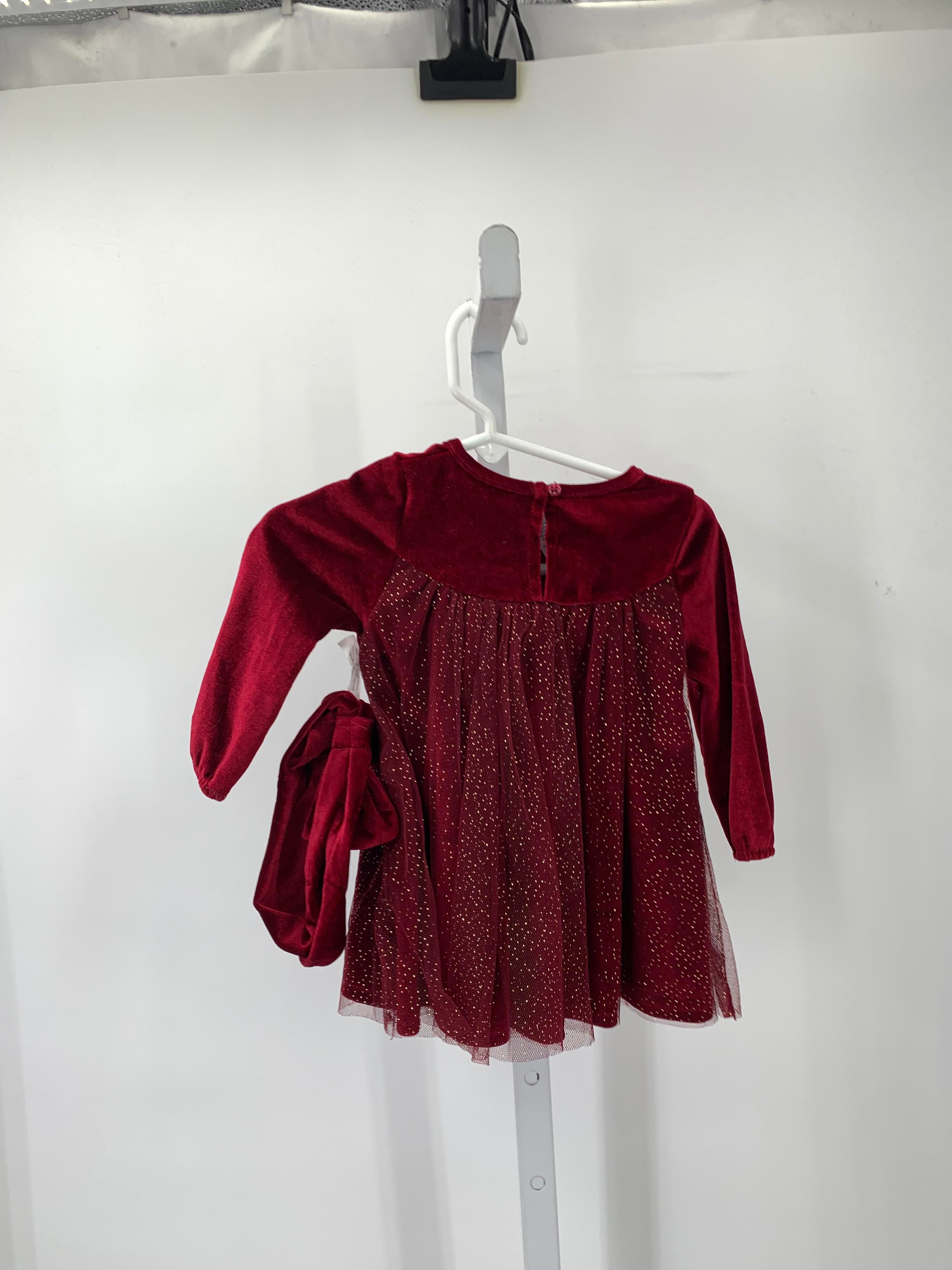 Baby Starters Size 9 Months Girls Long Sleeve Dress