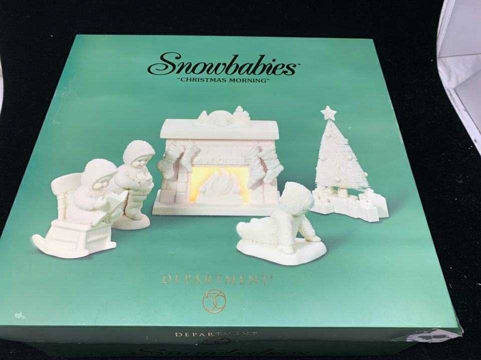 SNOWBABIES CHRISTMAS MORNING- 5pc.