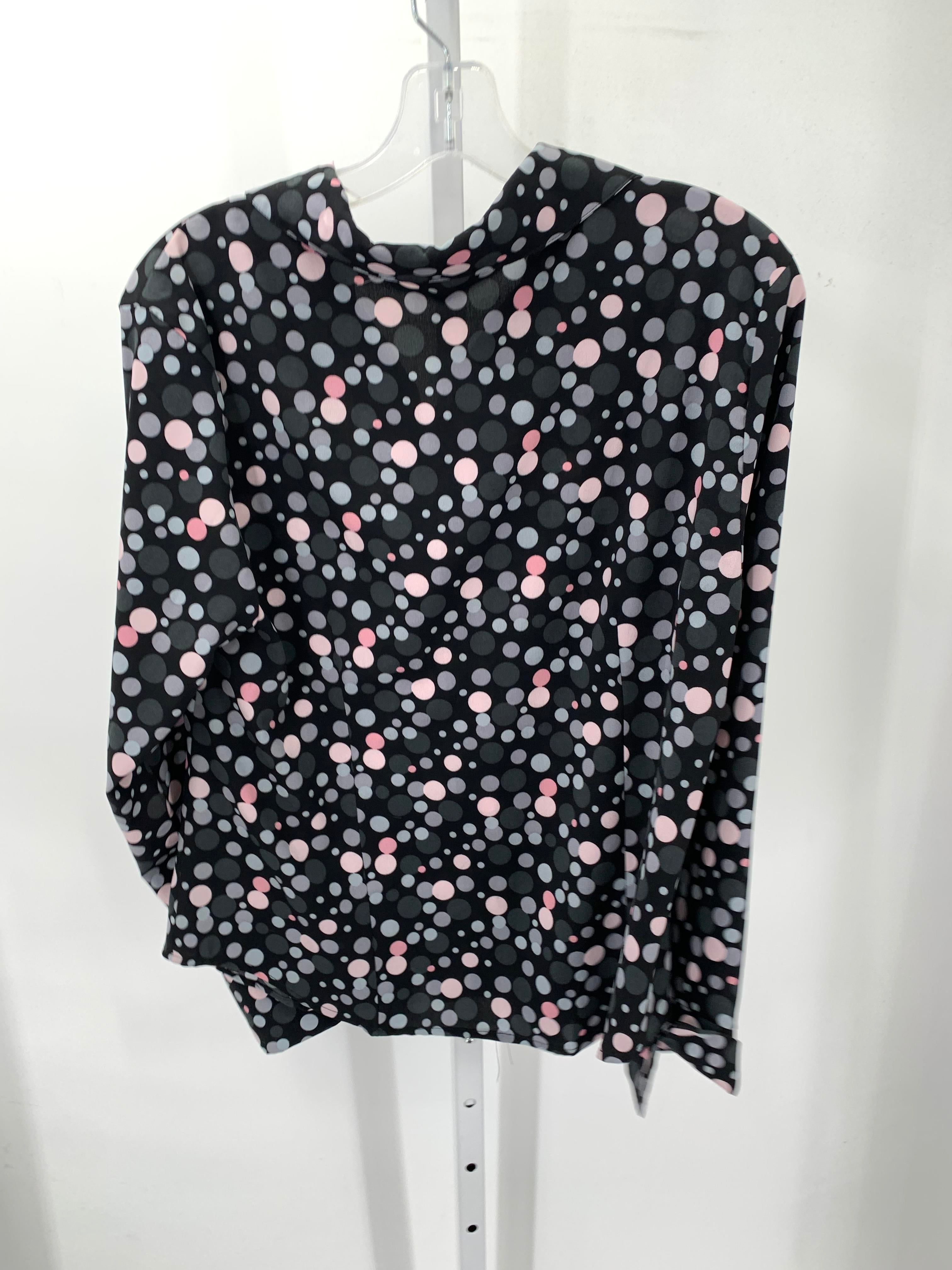 Robert Louis Size Large Misses Long Sleeve Shirt