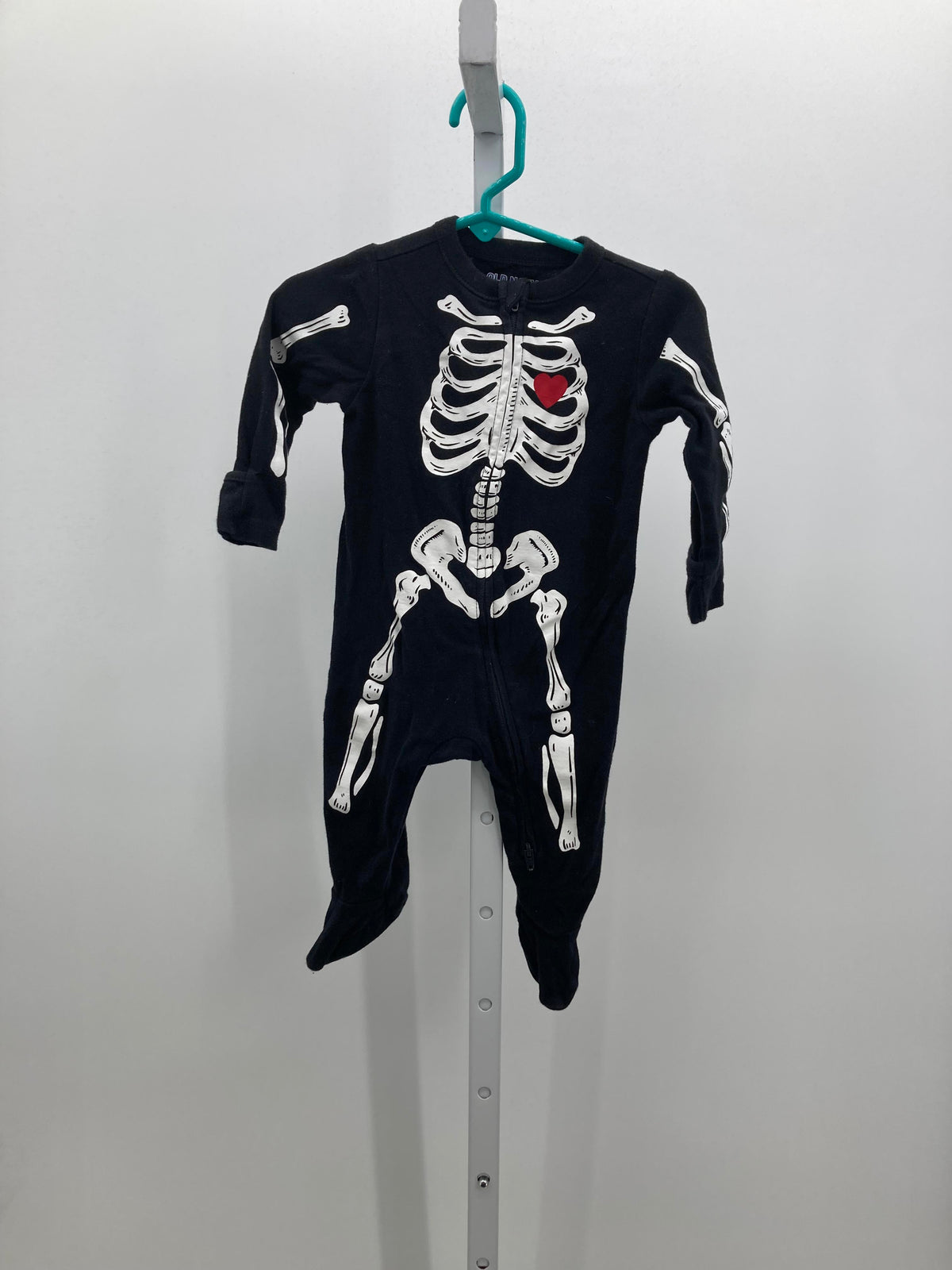 LONG SLV ROMPER SKELETON