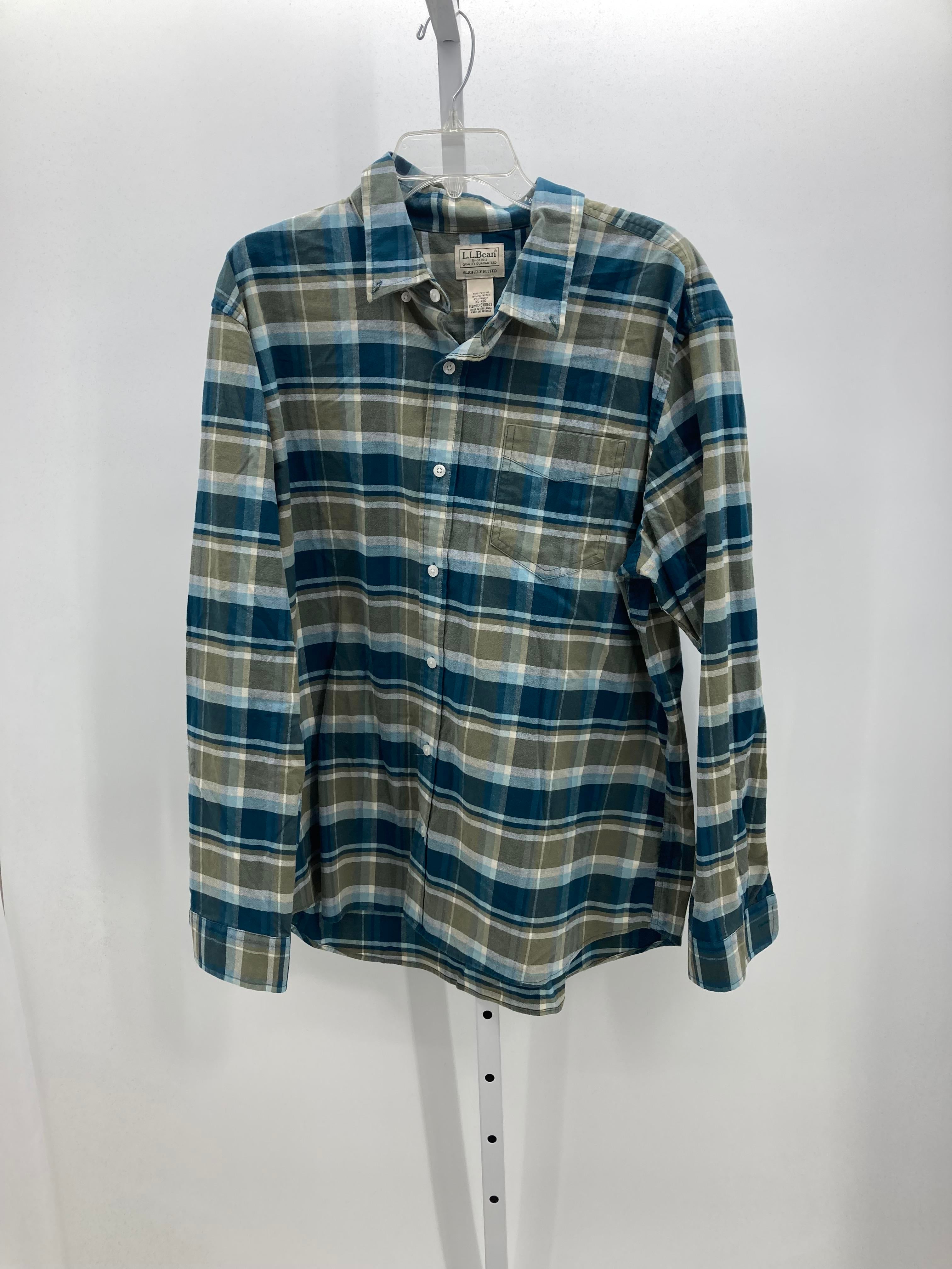 PLAID BTN DOWN