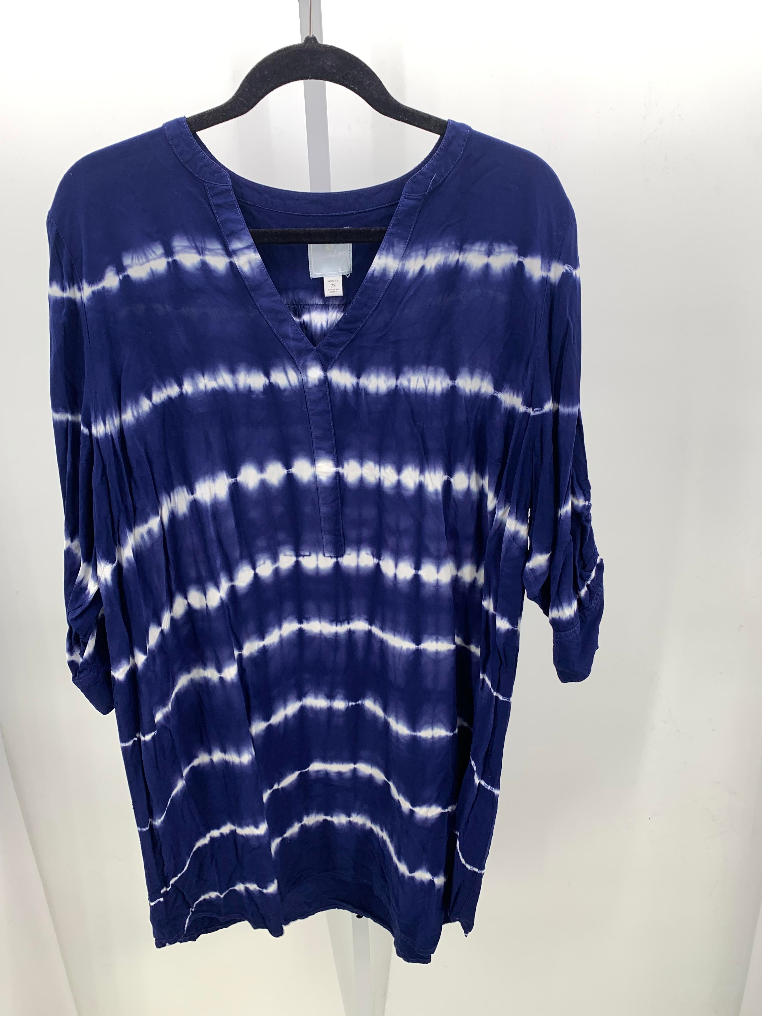 db Size 2X Womens Sleeveless Dress