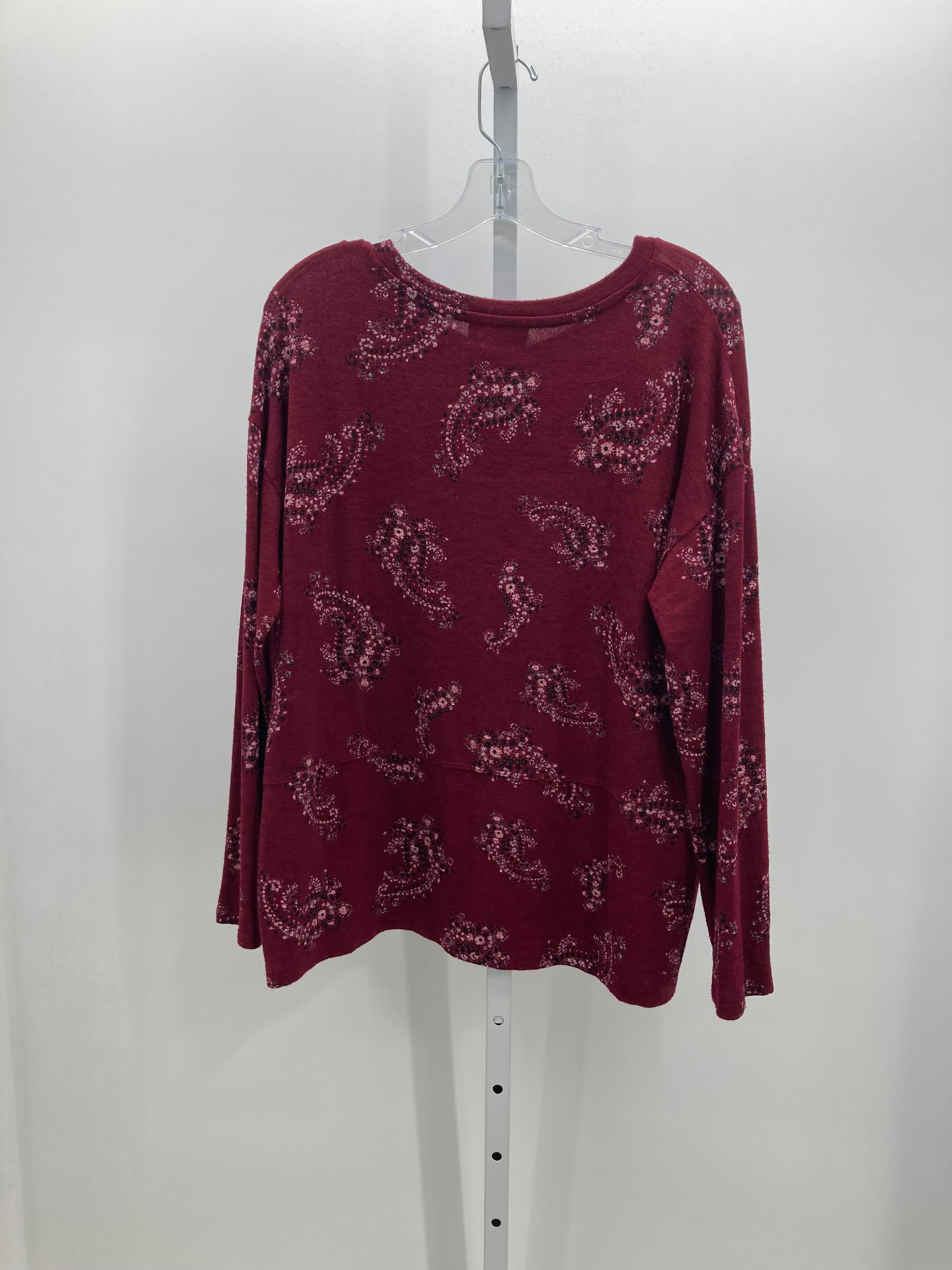 Liz Claiborne Size Medium Misses Long Sleeve Shirt