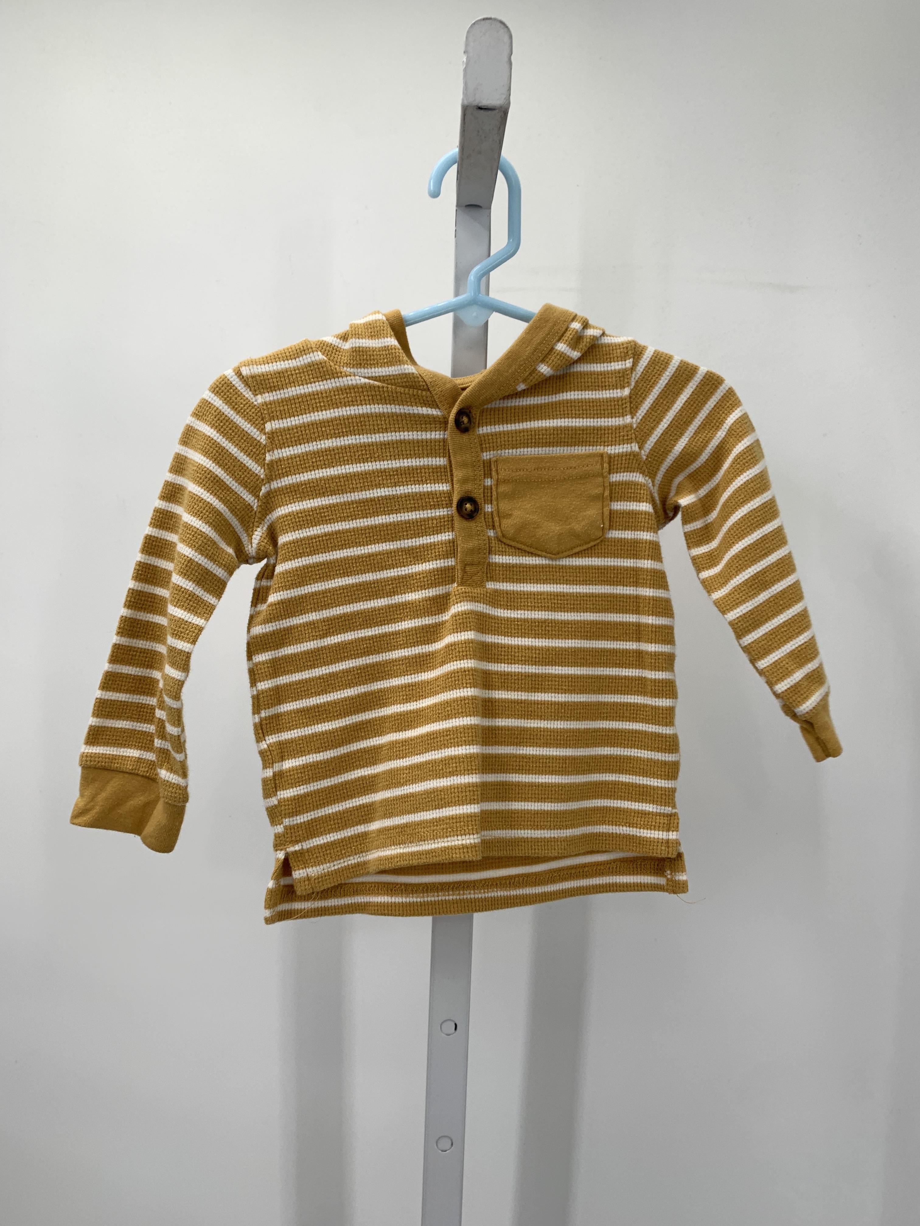 STRIPES HOODED WAFFLE