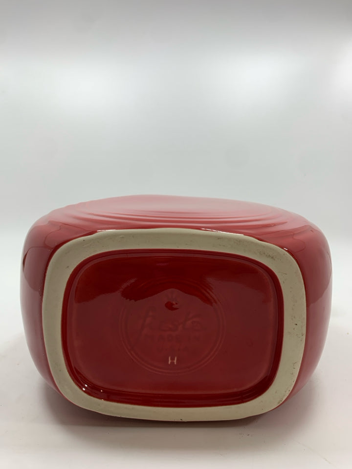 RED FIESTA WARE PITCHER.
