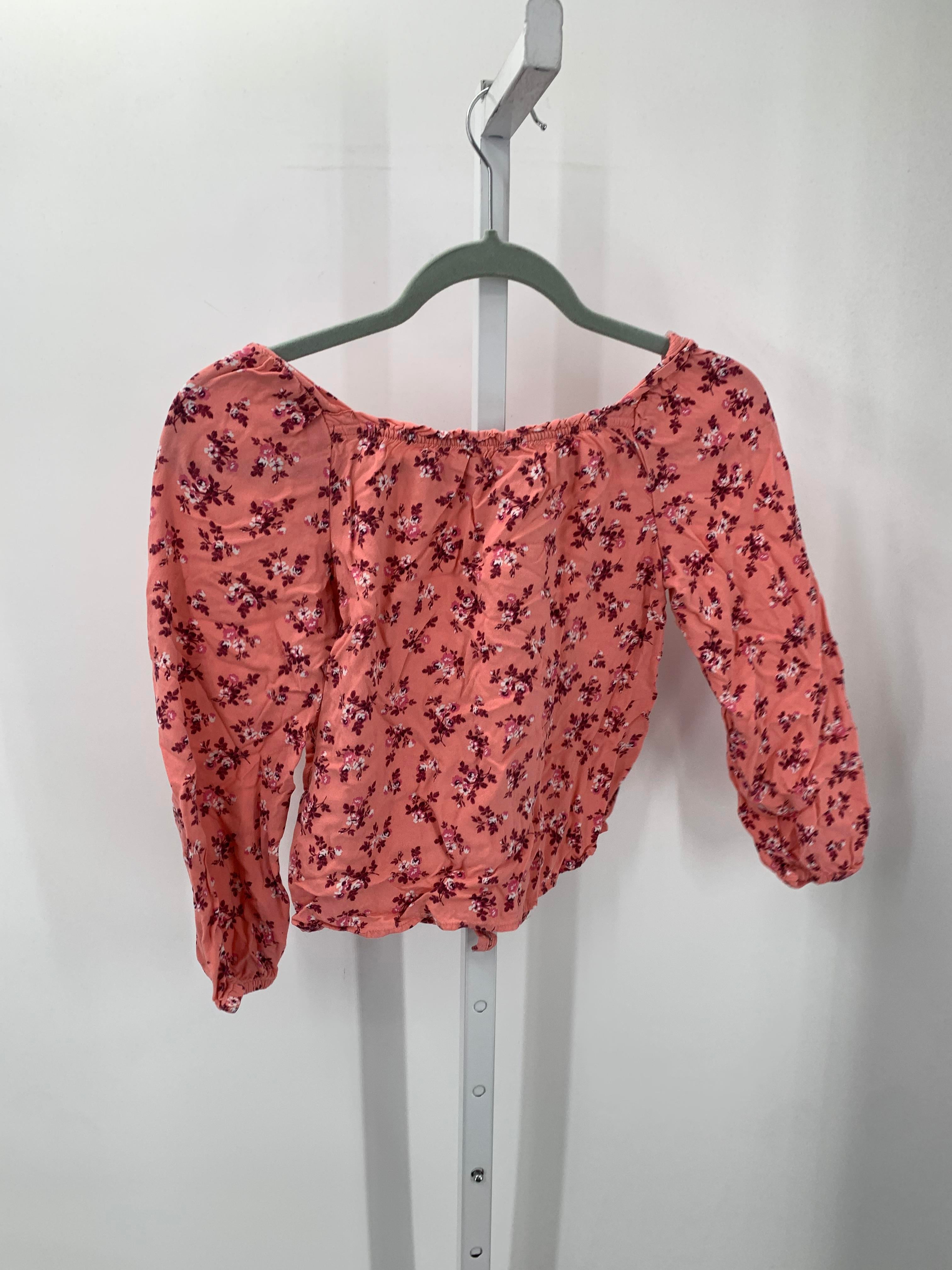 SO Size 10-12 Girls Long Sleeve Shirt