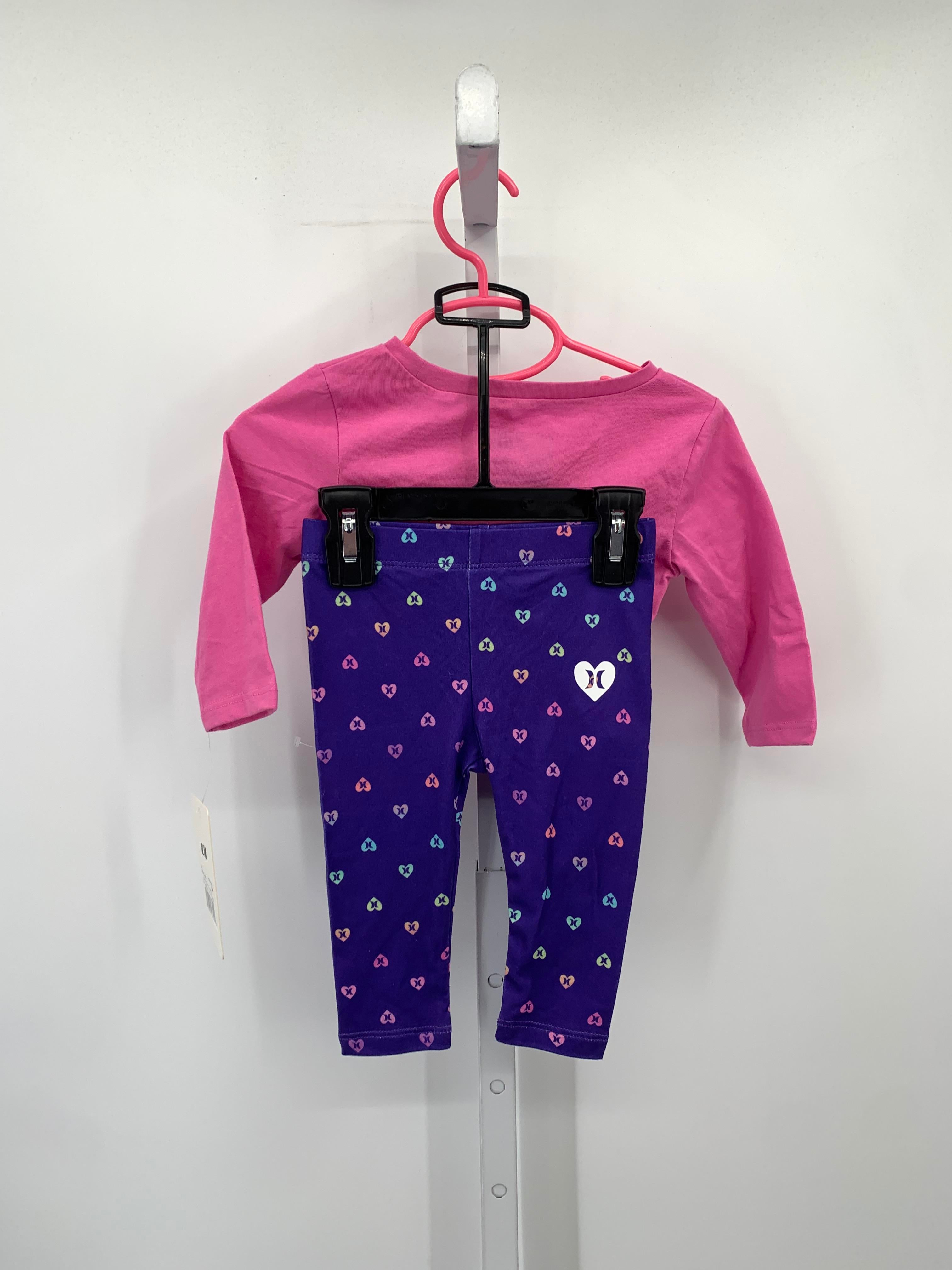 Hurley Size 12 Months Girls 2 Pieces