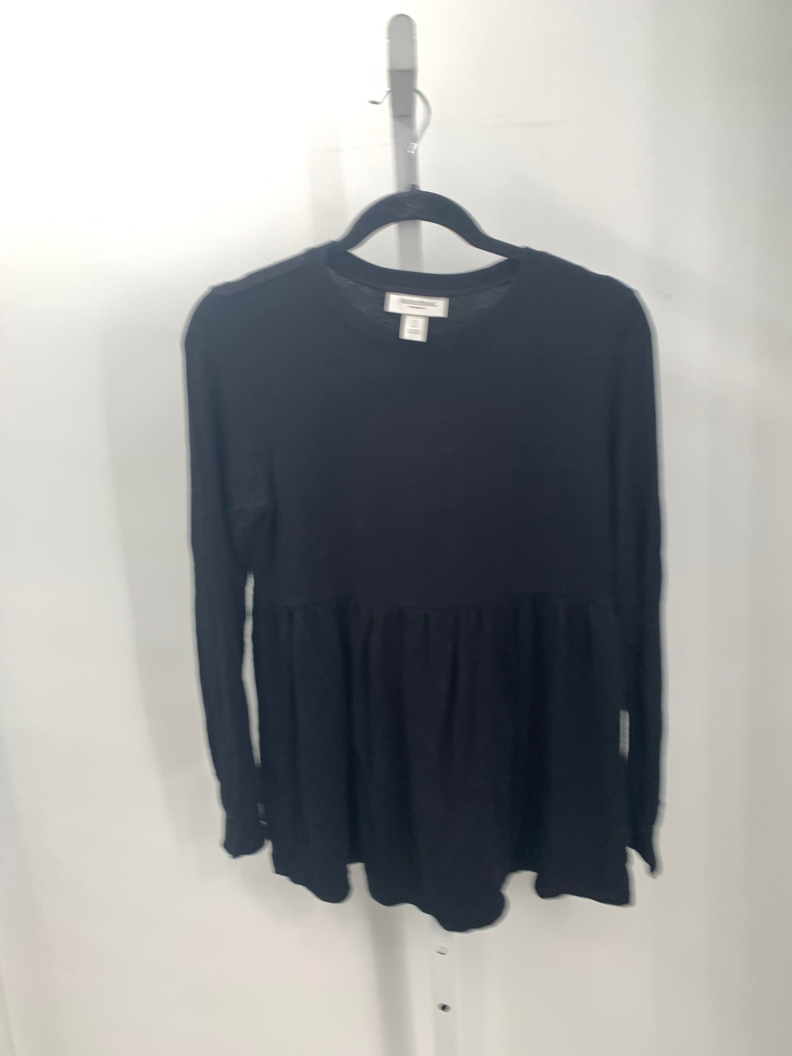 Motherhood Black Size X Small Maternity Long Sleeve Shirt