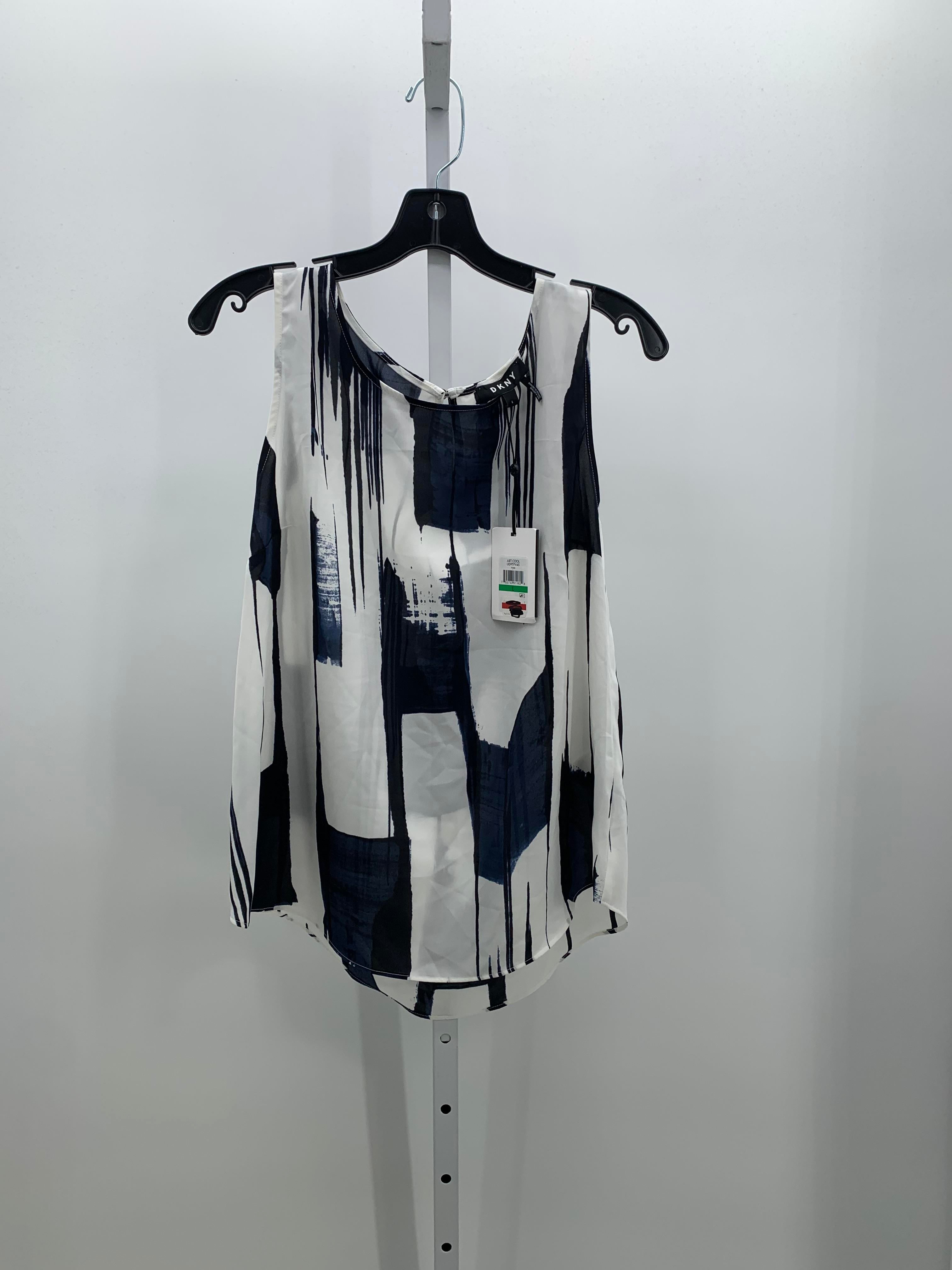 DKNY Size Large Misses Sleeveless Shirt