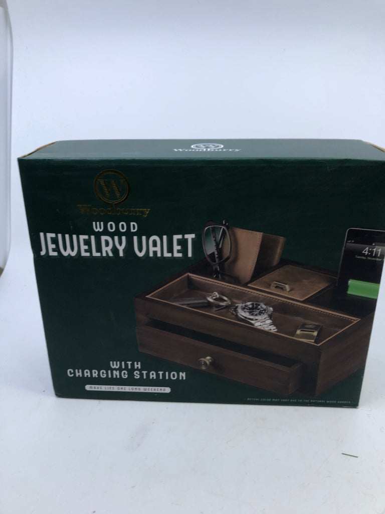 NEW JEWELRY VALET WITH CHARGING STATION.
