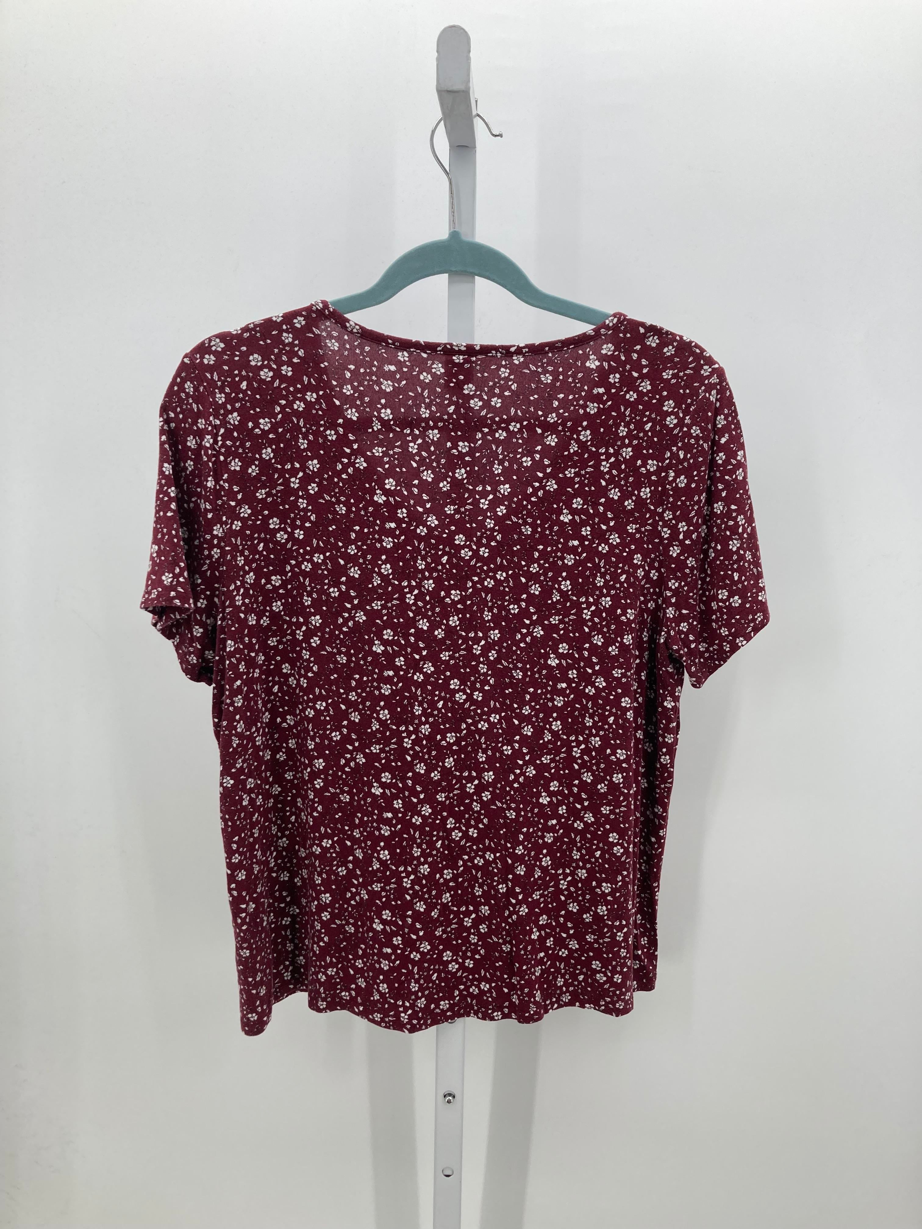 Old Navy Size Medium Misses Short Sleeve Shirt