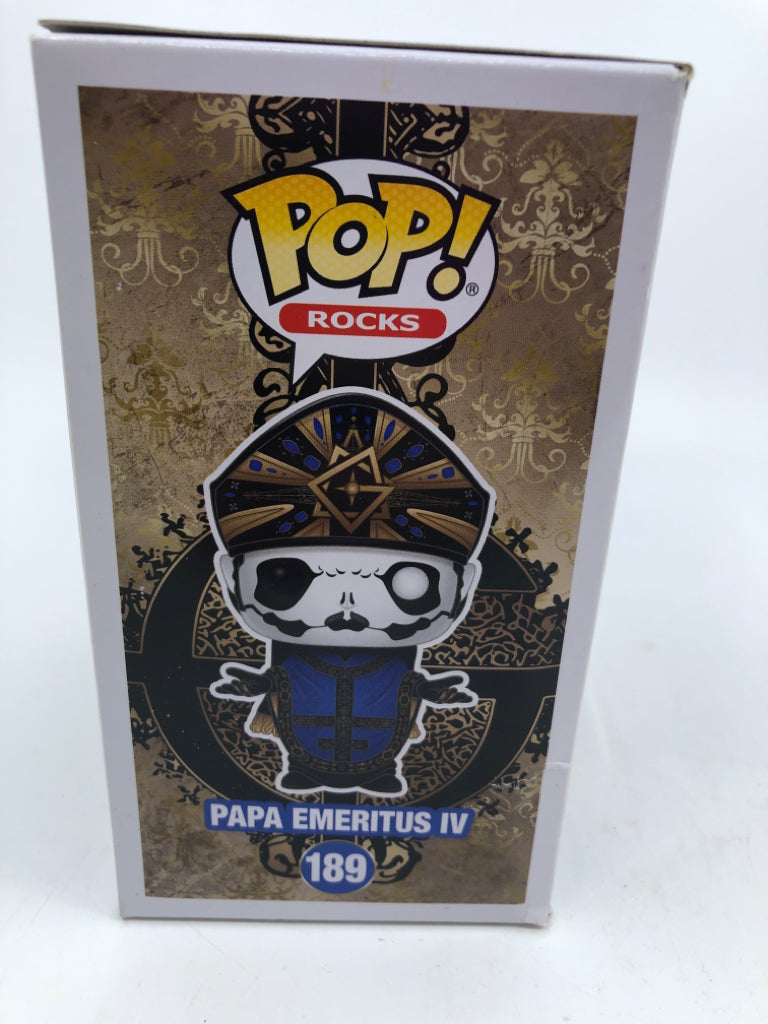 FUNKO POP GHOST PAPA EMERITUS IV 189- HOT TOPIC EXCLUSIVE