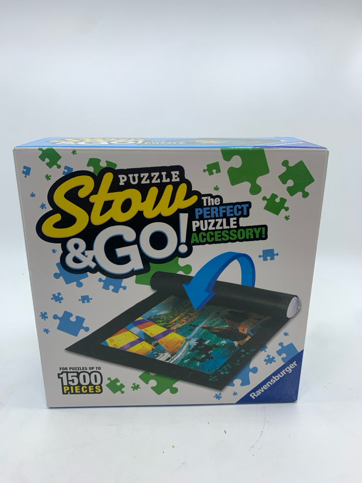 NIB STOW & GO PUZZLE STORAGE.