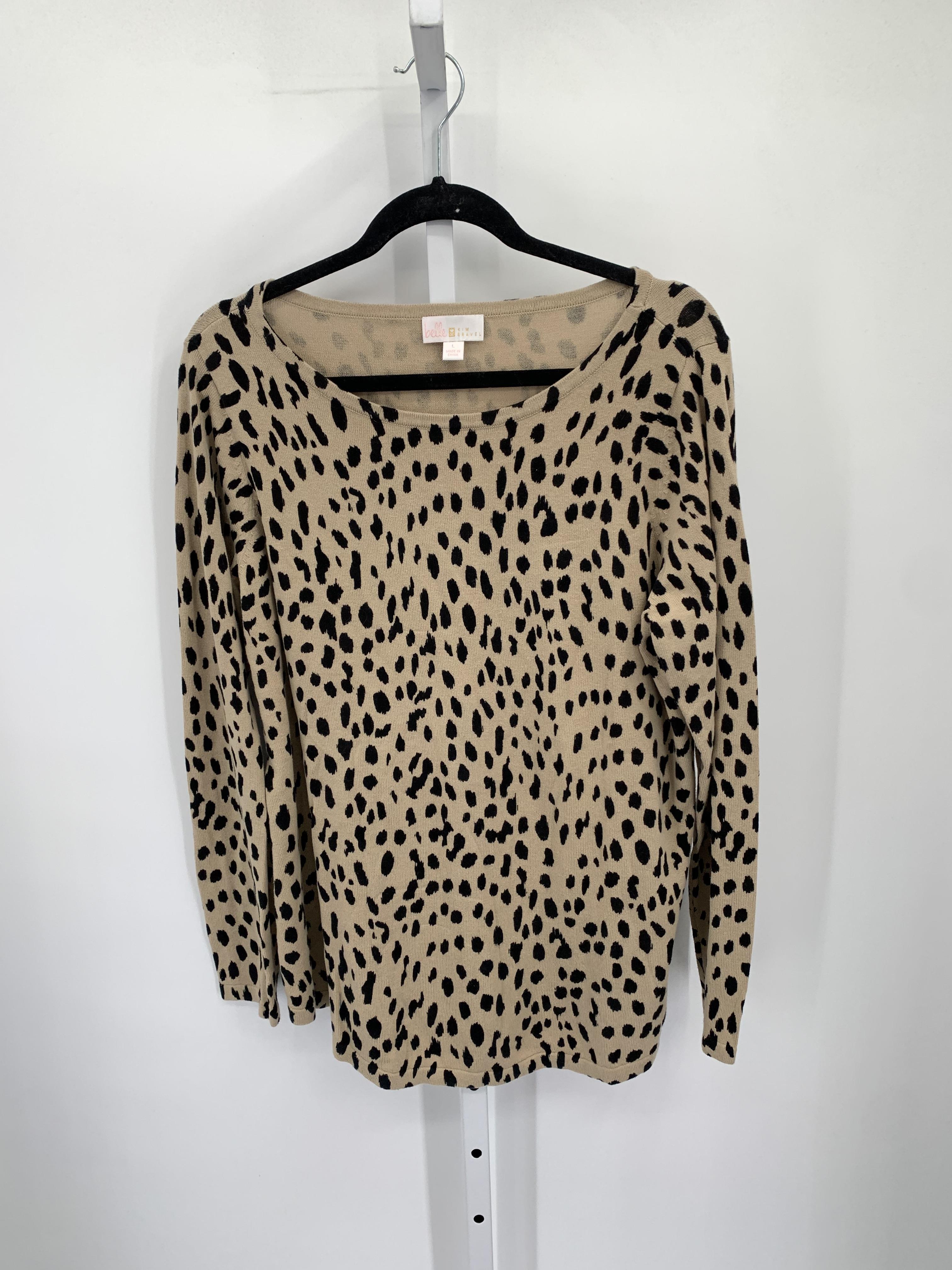 Size Large Misses Long Slv Sweater