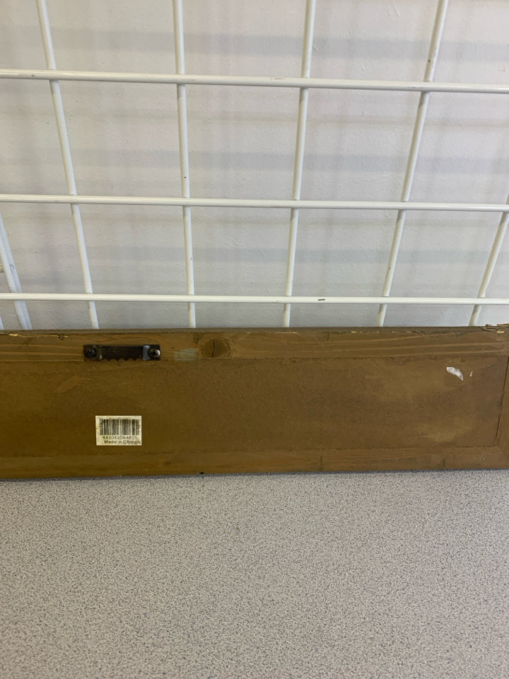 PRIMITIVE DISTRESSED SIGN 'HOME SWEET HOME'.