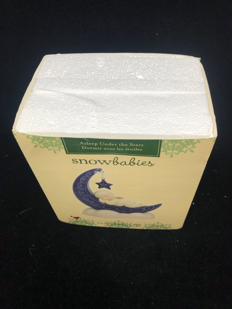 NIB SNOWBABIES BLUE MOON & STAR- ASLEEP UNDER THE STARS