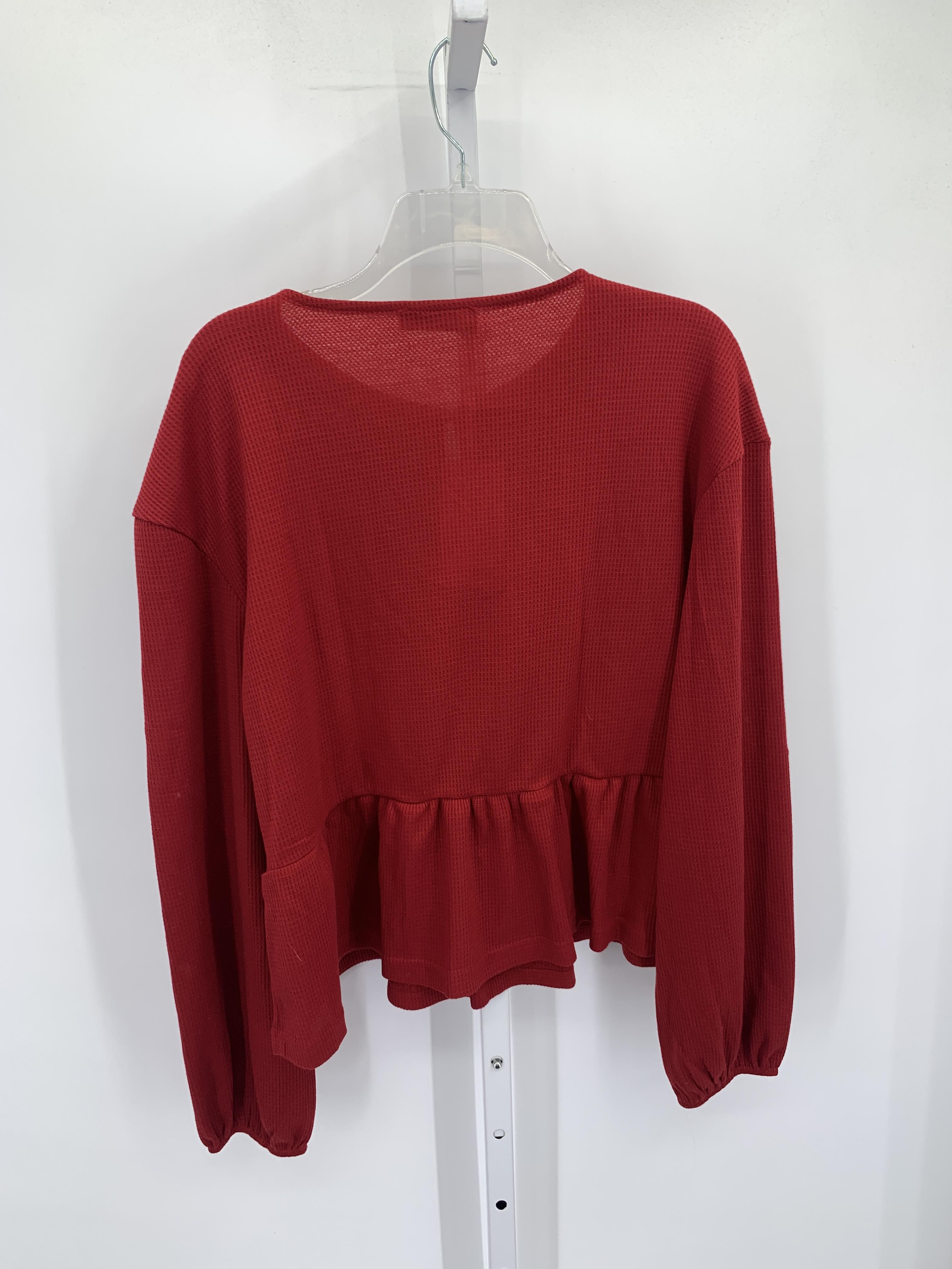 Grace Karin Size Large Misses Long Sleeve Shirt