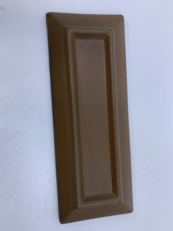 ONCE YOU CHOOSE HOPE PRIMITIVE STYLE TAN TRAY.