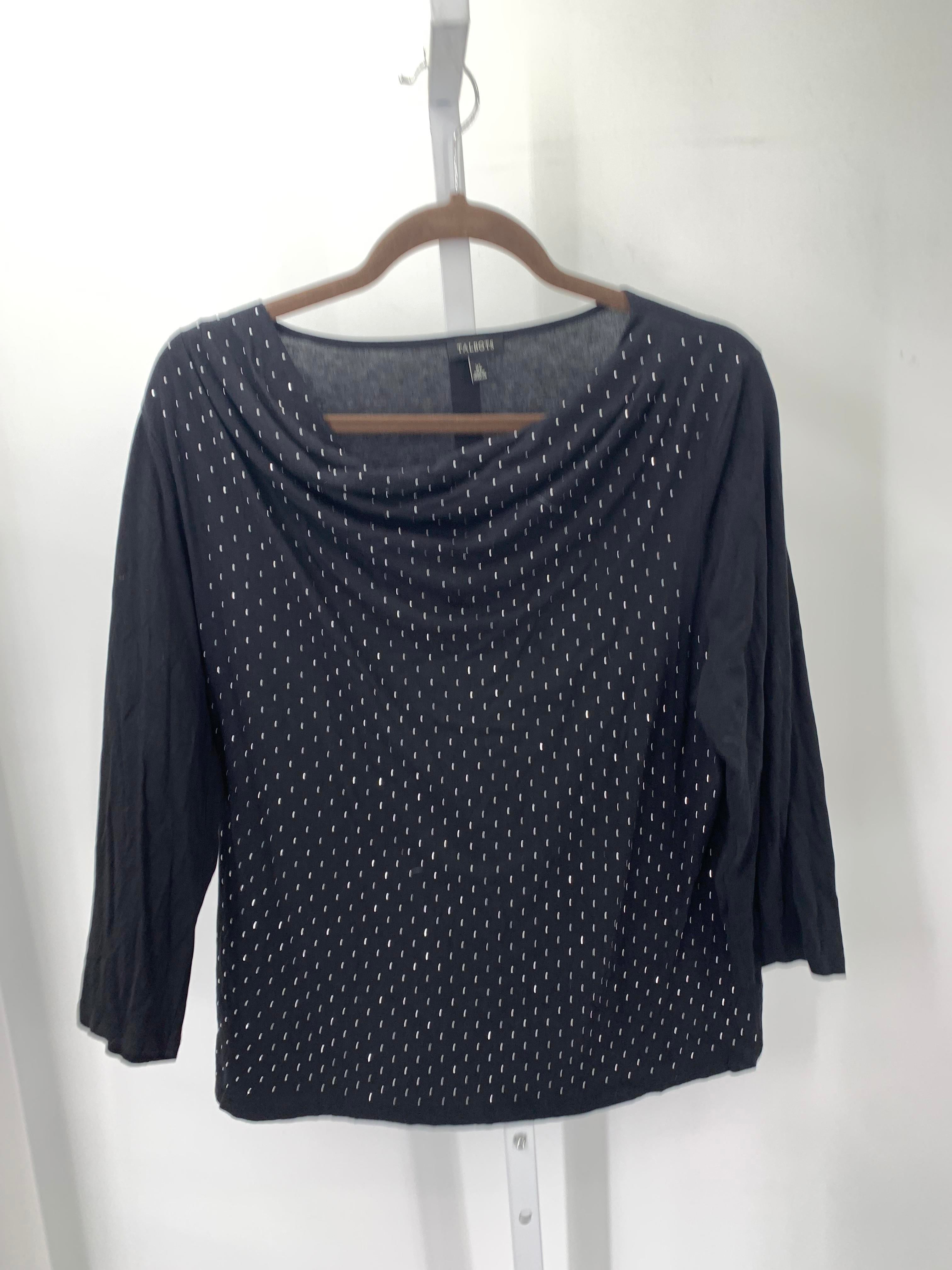 Talbots Size Extra Large Misses 3/4 Sleeve Shirt