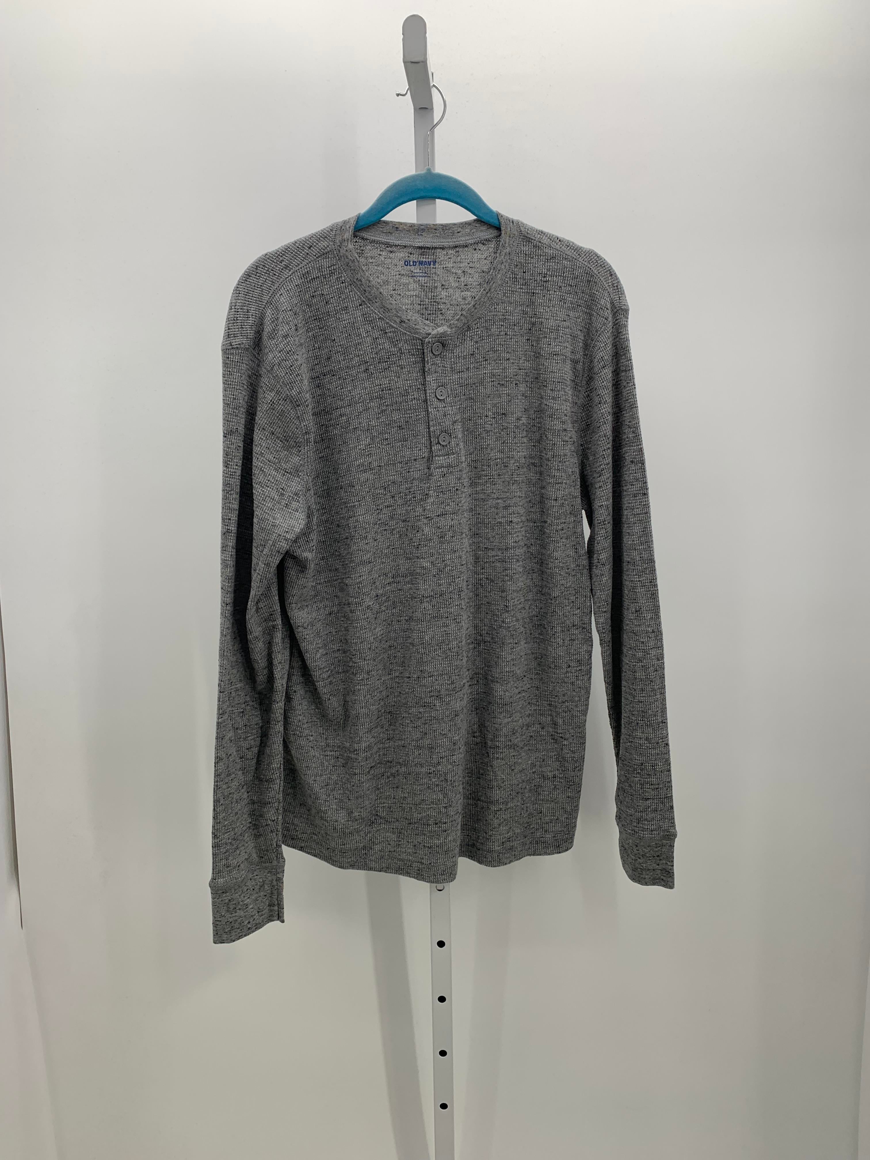 HENLEY WAFFLE KNIT