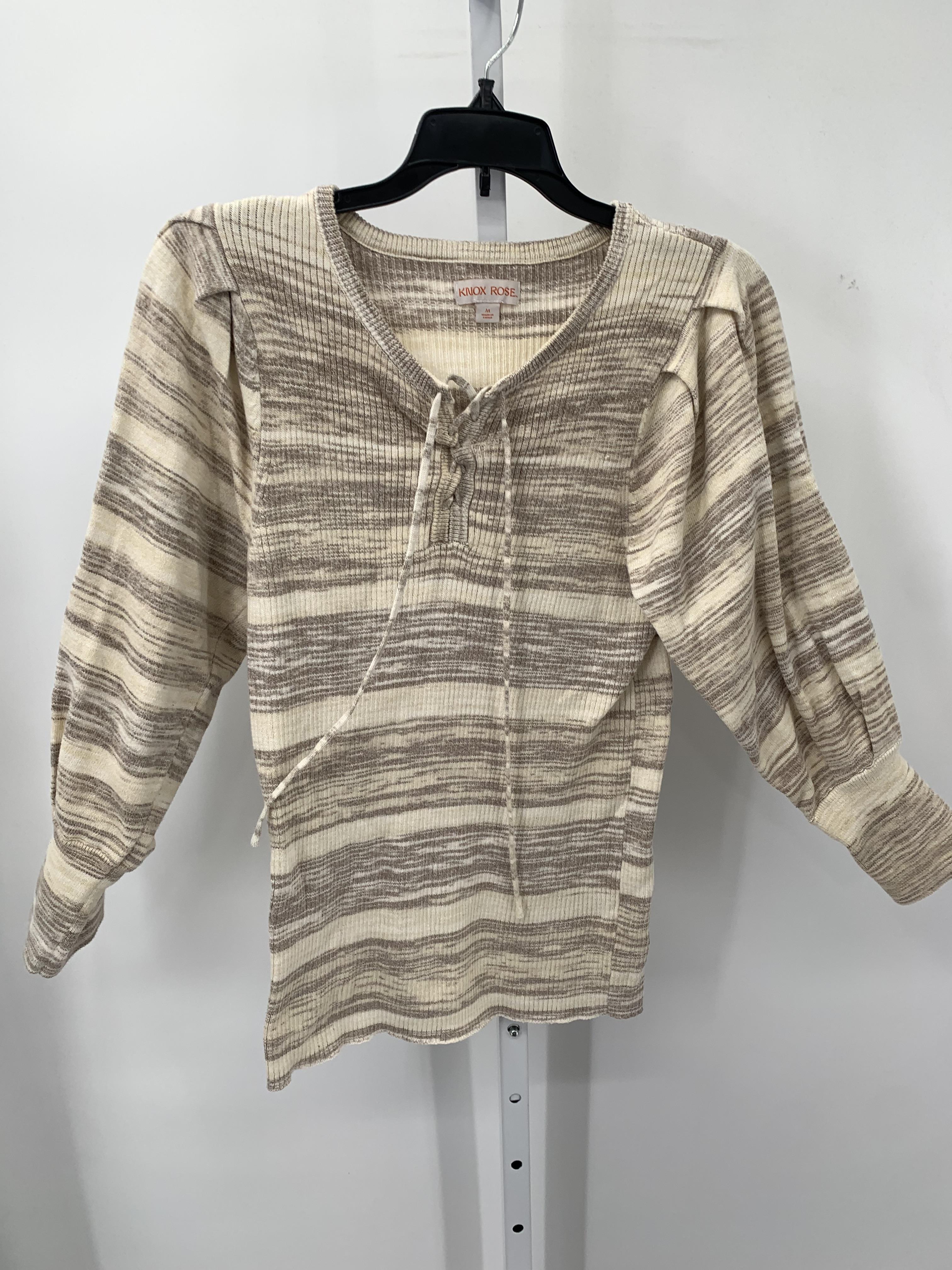Knox Rose Size Medium Misses Long Slv Sweater
