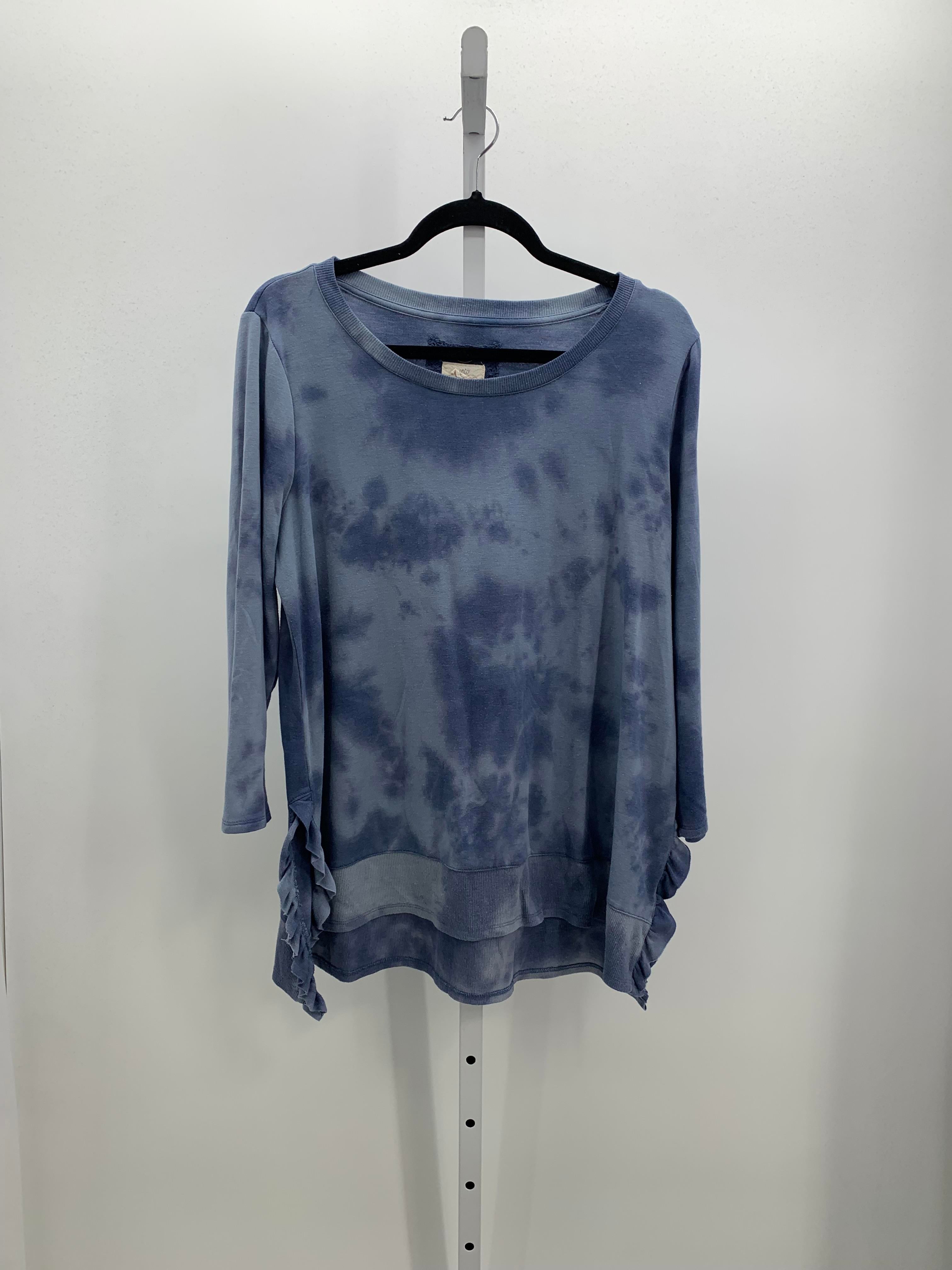 Cupio Size Extra Large Misses 3/4 Sleeve Shirt
