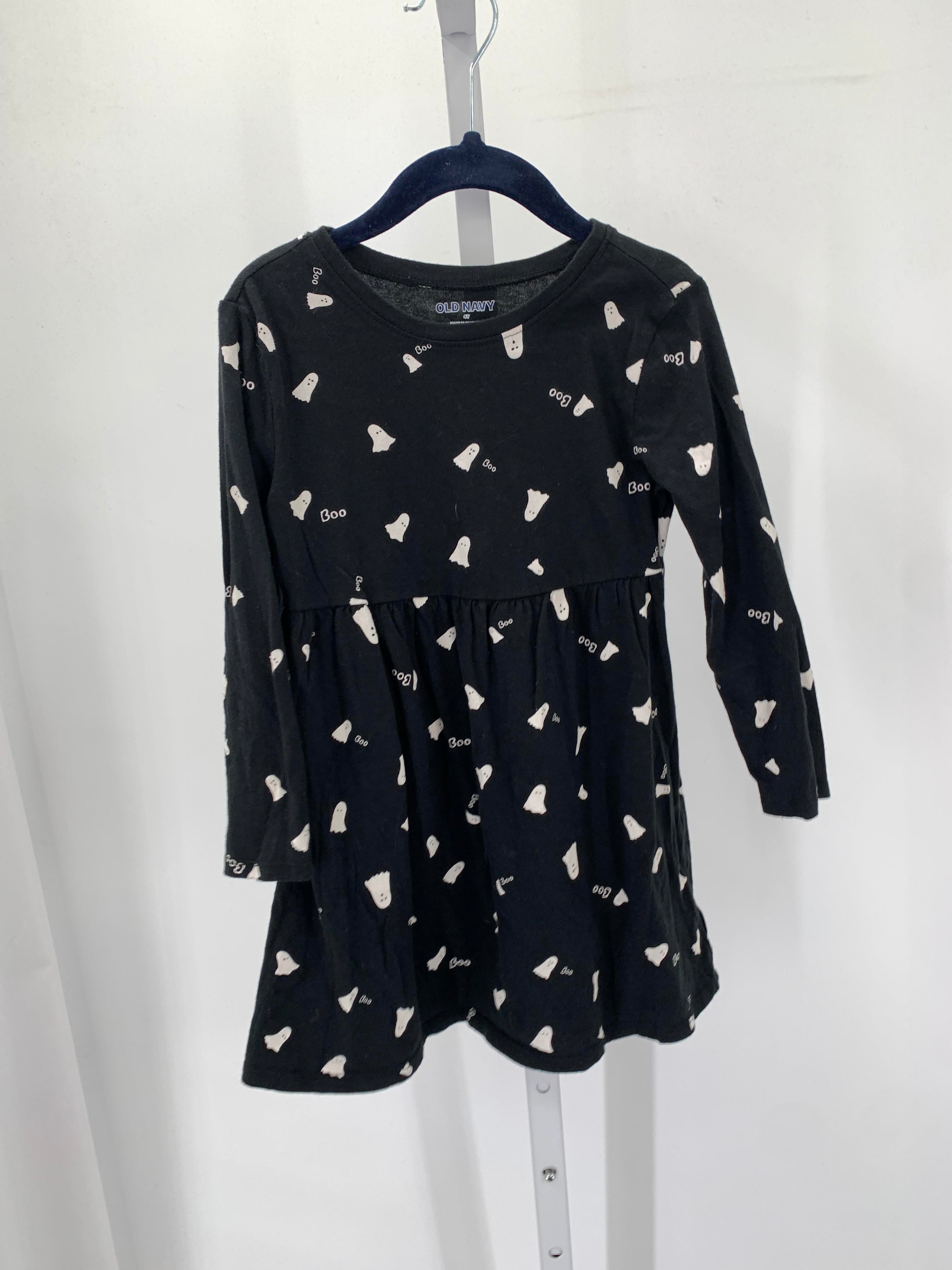 LONG SLV DRESS GHOSTS